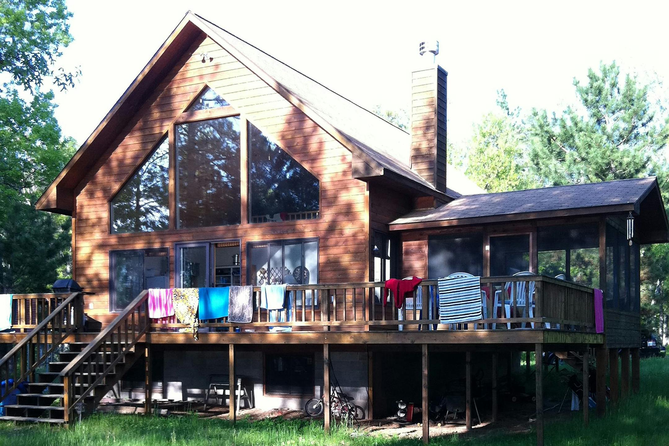 Desmond cabin, for Outdoors Weekend.