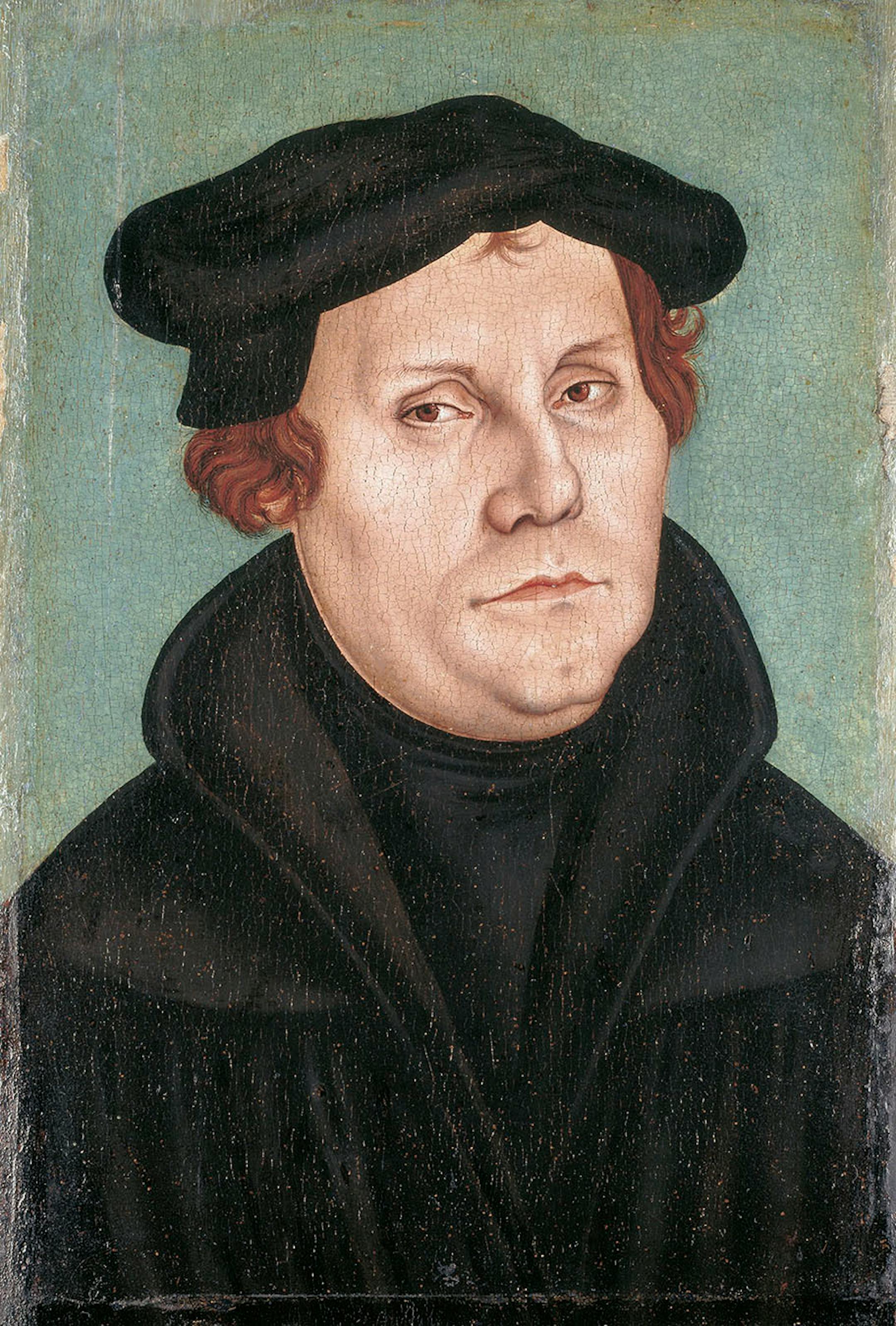 Lucas Cranach the Elder; Martin Luther and Katharina von Bora, 1528