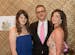 Guthrie Artistic Director Joseph Haj with wife Deirdre and daughter Samantha greet guests Bali Ha'i Ball to celebrate the grand opening of Rogers & Ha