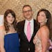 Guthrie Artistic Director Joseph Haj with wife Deirdre and daughter Samantha greet guests Bali Ha'i Ball to celebrate the grand opening of Rogers & Ha