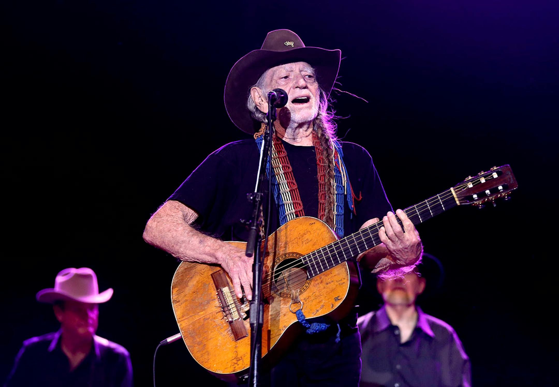 Willie Nelson and his band played the amphitheater at Treasure Island Casino Friday, June 9, 2017, in Welch, MN.
