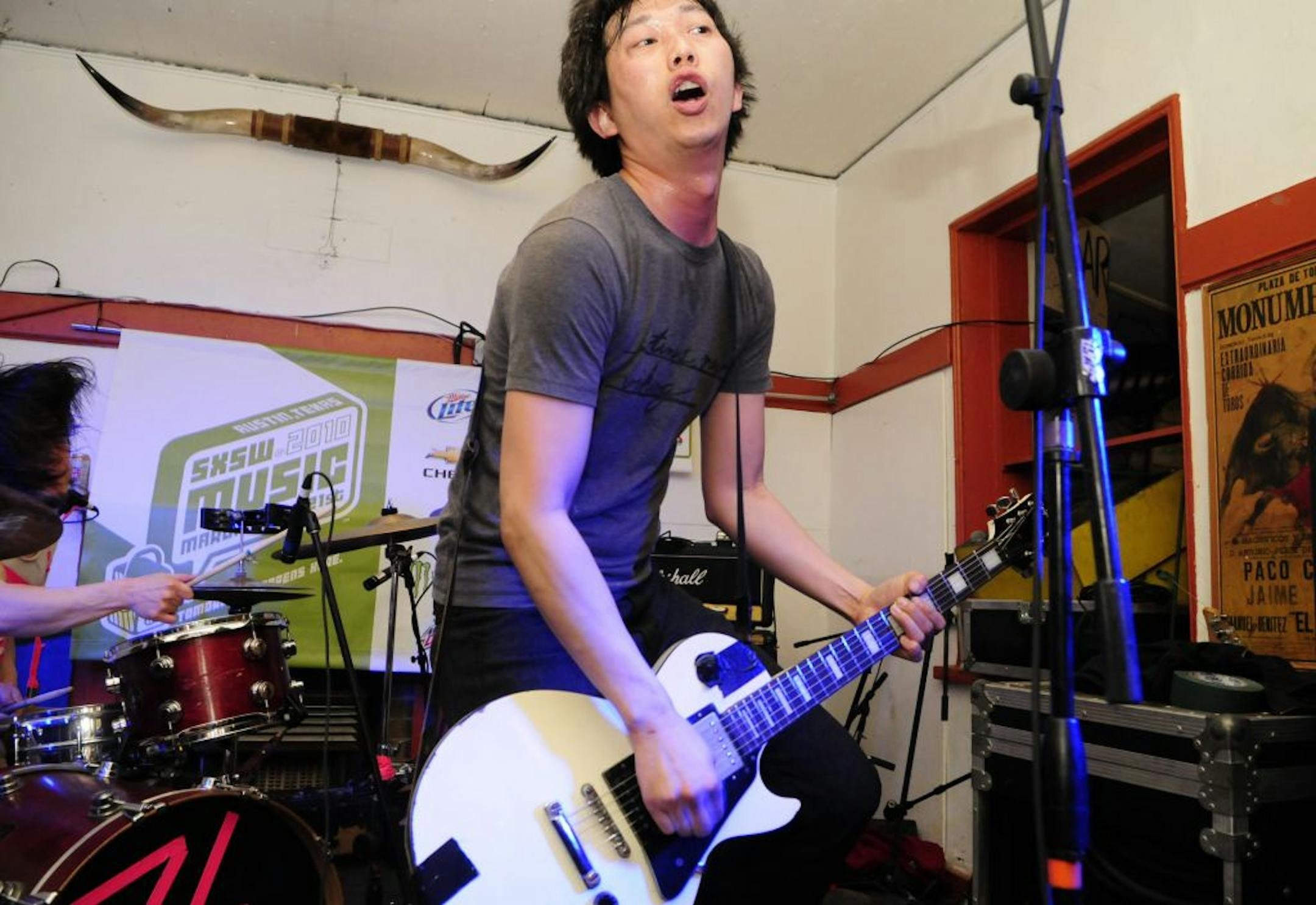 Birthday Suits perform at the SXSW music festival in Austin, Texas on Thursday, March 18, 2010. � Tony Nelson