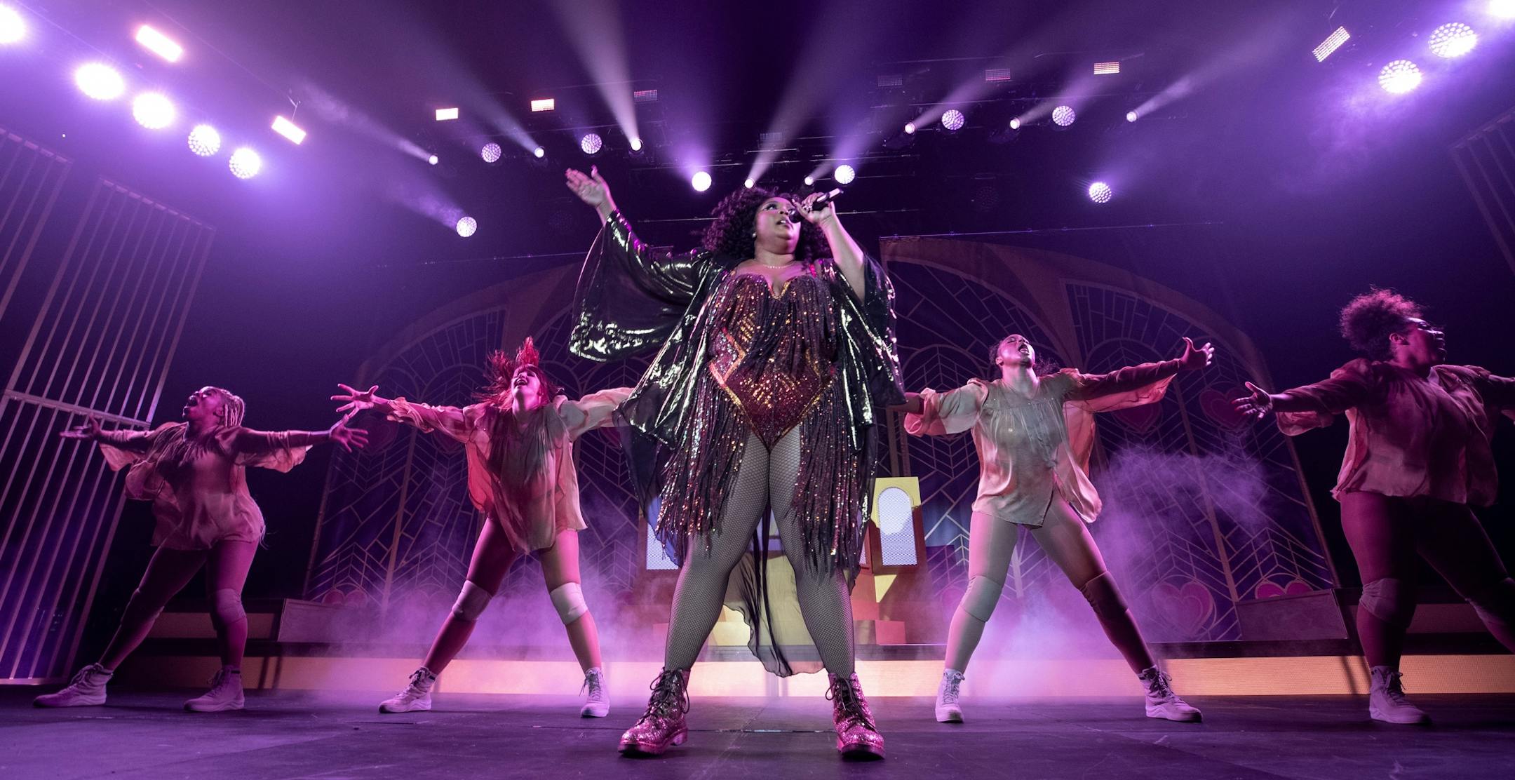 Lizzo performed at The Armory in Minneapolis.