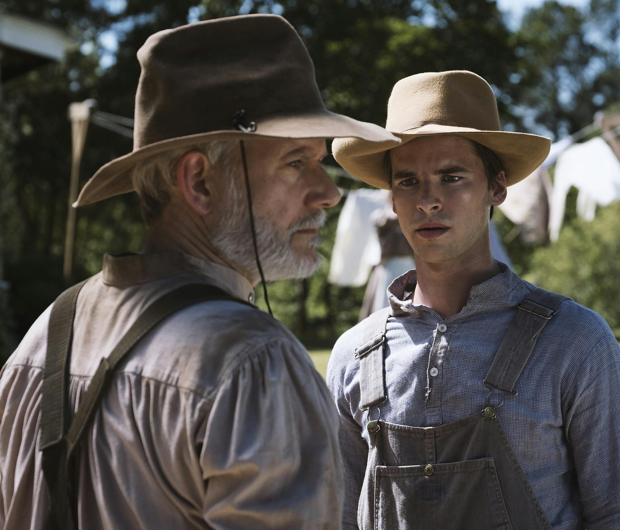 Curtis Baker/Amazon Prime Campbell Scott and Connor Hammond in "Lore."