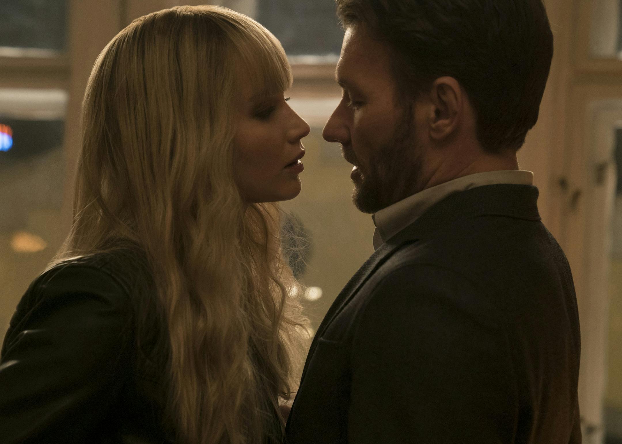 Jennifer Lawrence and Joel Edgerton star in "Red Sparrow."