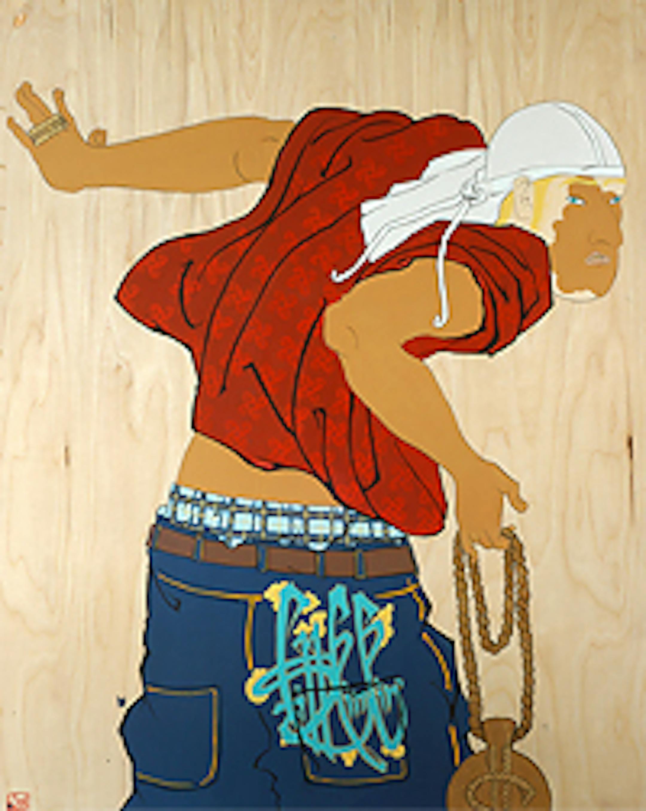 Iona Rozeal Brown's "One for the Money, Two Faux the Show (Still Pimpin')"