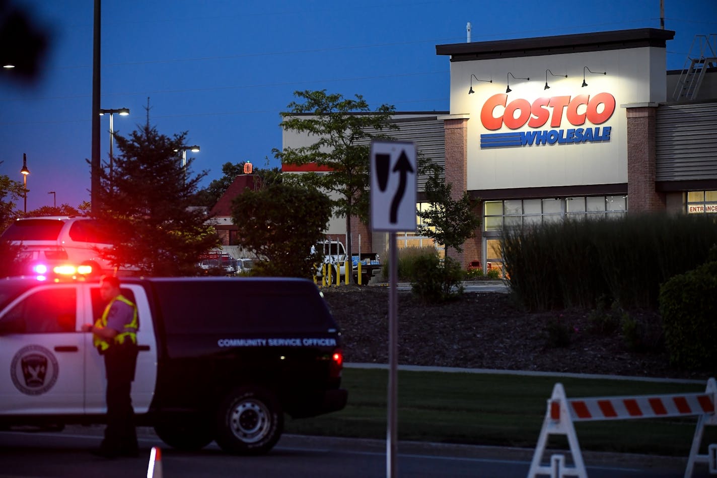 Police are responding to an active situation at the Costco in Burnsville on Wednesday, July 25, 2018.