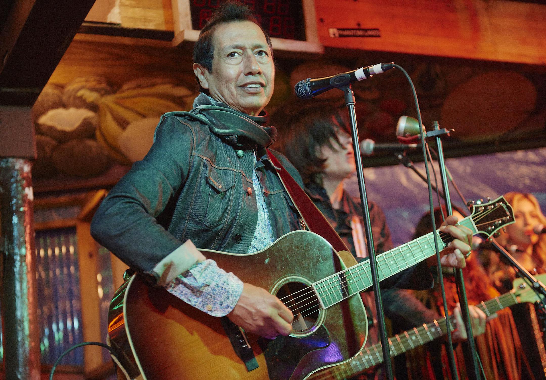 Alejandro Escovedo performs his annual show at Maria's Taco Express in Austin, Texas during the 2015 South by Southwest music festival. ] (SPECIAL TO THE STAR TRIBUNE/TONY NELSON)