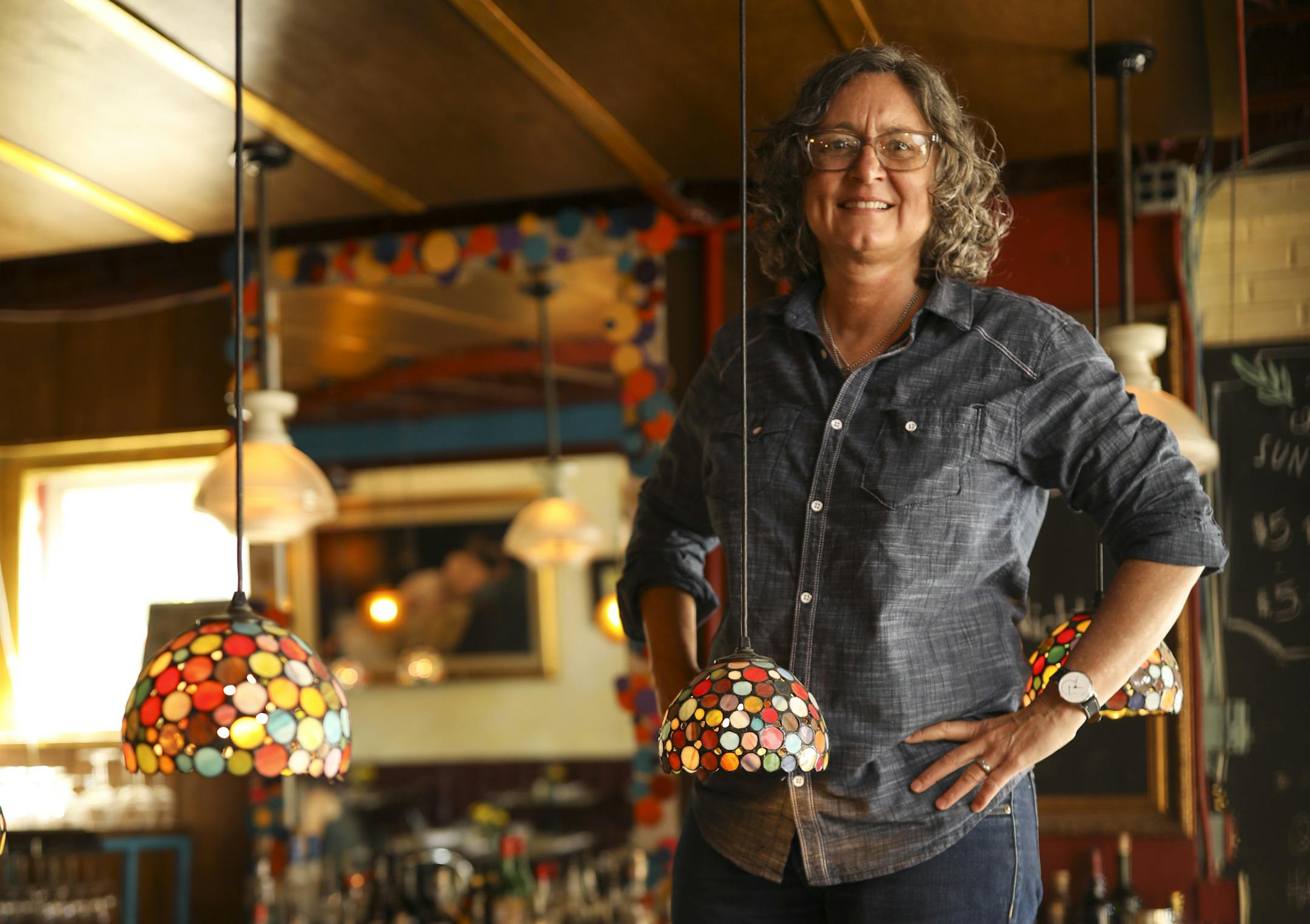 Restauraeur Kim Bartmann at Barbette in Minneapolis. ] JEFF WHEELER &#x2022; jeff.wheeler@startribune.com Restaurateur Kim Bartmann posed for a portrait at Barbette Thursday morning, August 23, 2018 in Minneapolis. Restauraeur Kim Bartmann at Barbette in Minneapolis. ] JEFF WHEELER &#x2022; jeff.wheeler@startribune.com Restaurateur Kim Bartmann posed for a portrait at Barbette Thursday morning, August 23, 2018 in Minneapolis.