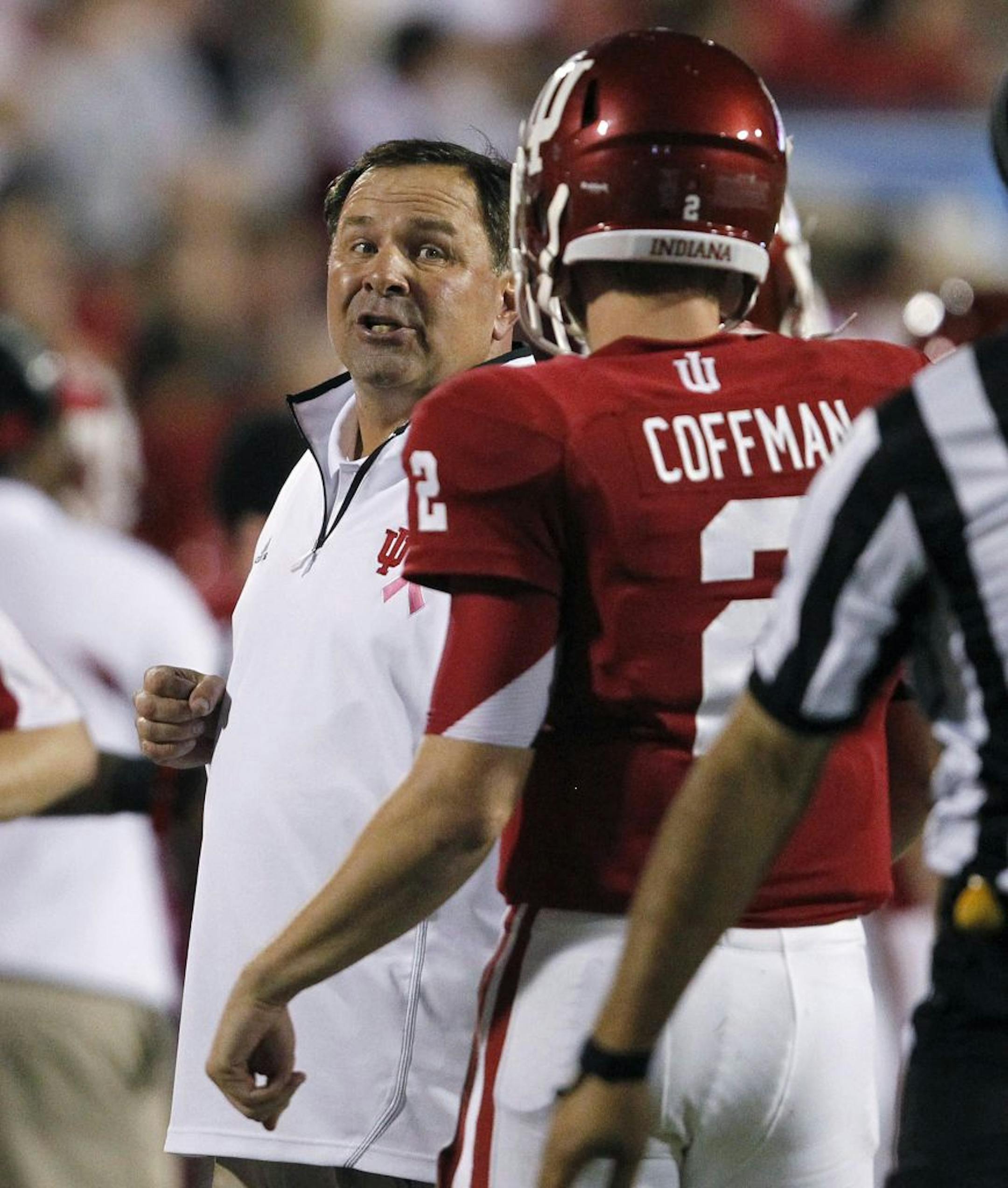 Indiana coach Kevin Wilson, whose Hoosiers are 4-36 in Big Ten play over the past five seasons, has refused to indulge in the daydream of the conference championship game.