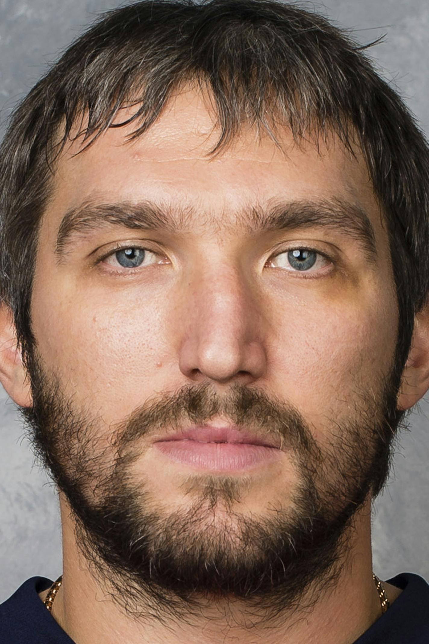 ARLINGTON, VA - SEPTEMBER 17: Alex Ovechkin of the Washington Capitals poses for his official headshot for the 2015-2016 season on September 17, 2015 at Kettler Capitals Iceplex in Arlington, Virginia. (Photo by Patrick McDermott/NHLI via Getty Images) ORG XMIT: 570169591