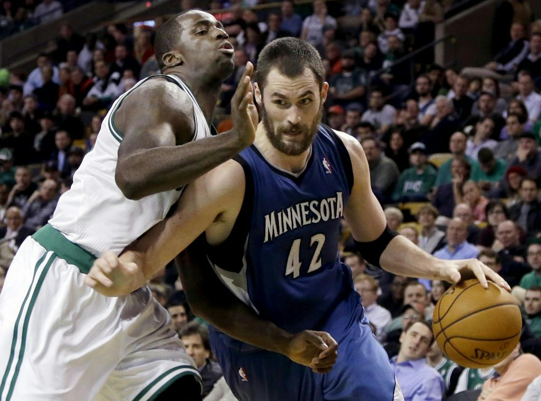 Minnesota Timberwolves power forward Kevin Love
