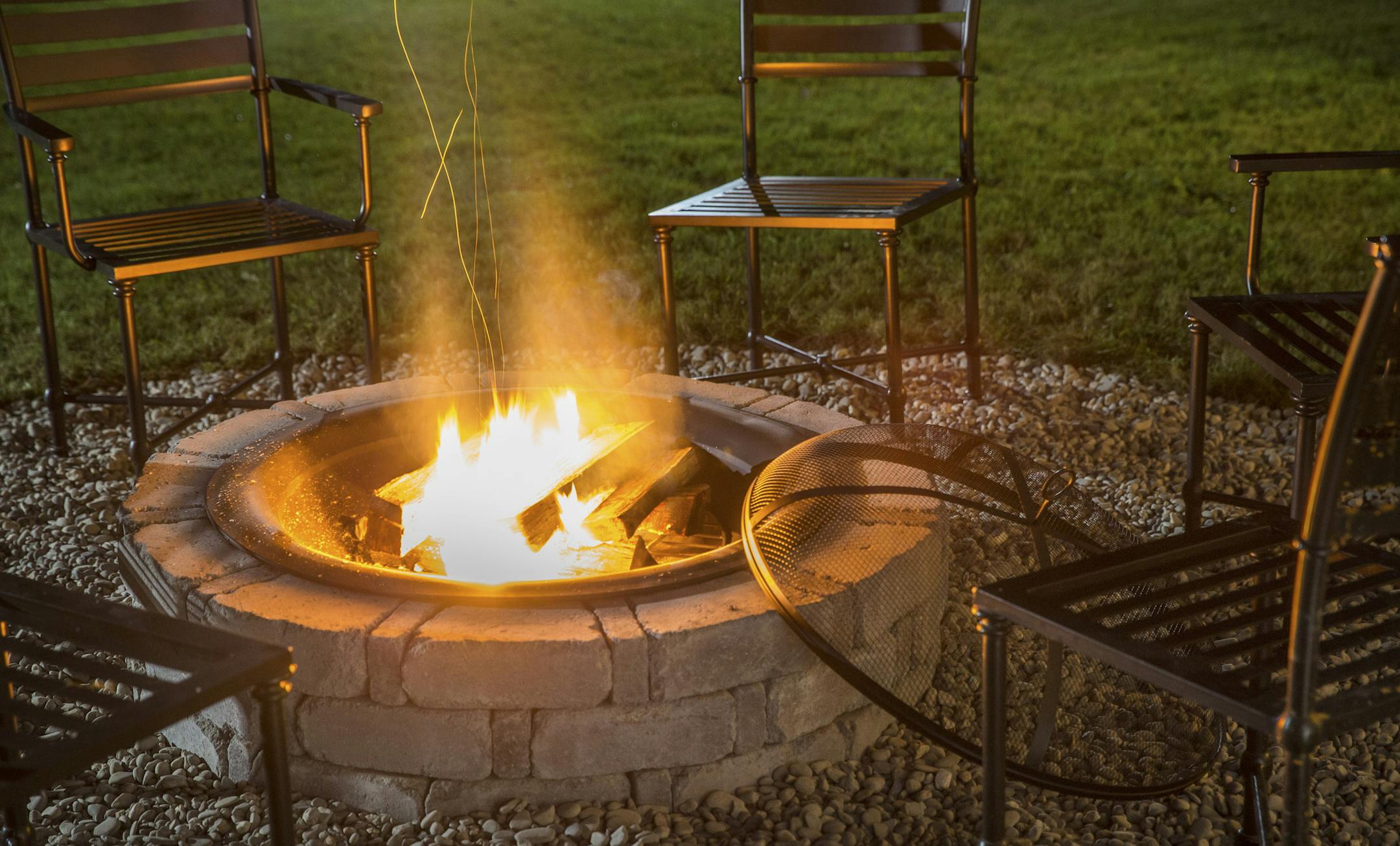 Tony Cenicola/ New York Times
Nearly half of Millennials have a fire pit or fireplace in their outdoor living space.