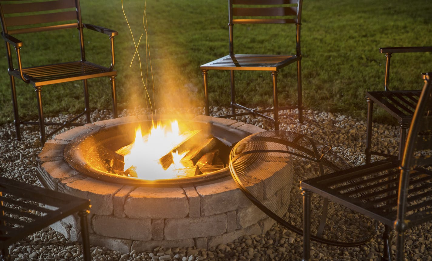 Tony Cenicola/ New York Times
Nearly half of Millennials have a fire pit or fireplace in their outdoor living space.