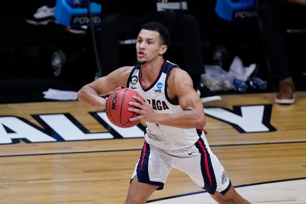Jalen Suggs was a standout as Gonzaga made it to the NCAA title game last season.