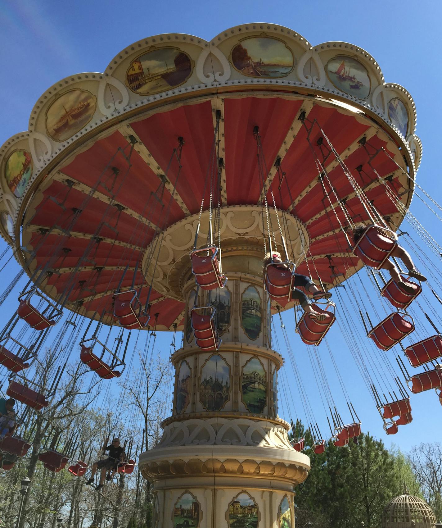 The Magnificent Wave Carousel in Silver Dollar City's Grand Exposition is modeled after a ride found at an 1880s fair.(Jayne Cannon, special to the Star Tribune)