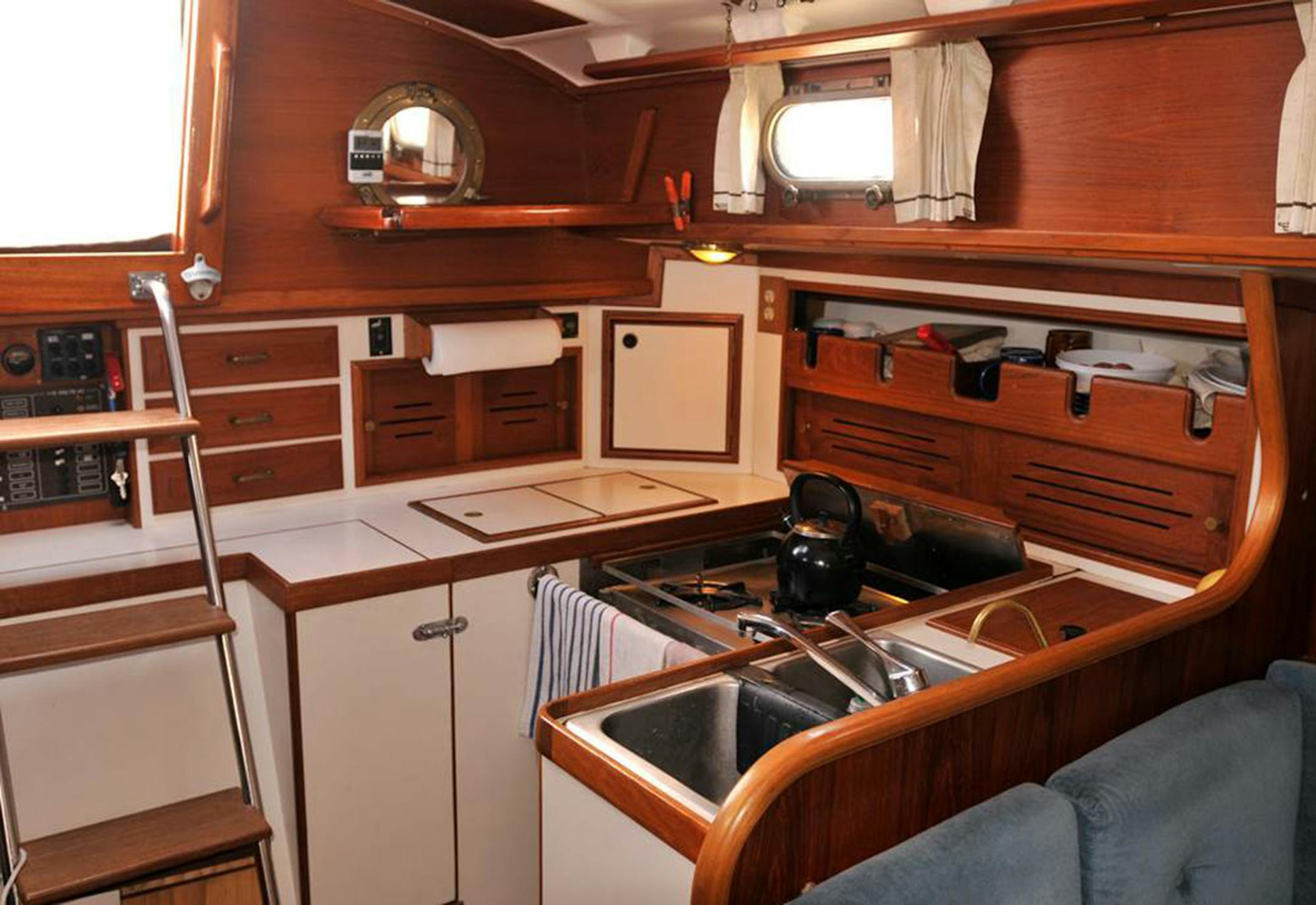 Photo by john danicic, Special to the Star Tribune Aboard Mariah, our Cape Dory 36 sailboat.