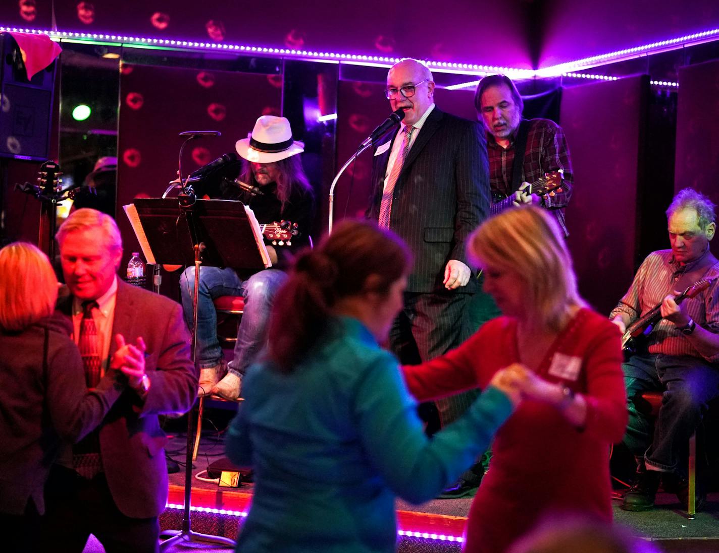 Iron Range Senator and organizer of the Ranger Party, Sen David Tomassoni, D-Chisholm, sang Mac the Knife along with the band Cowboy Angel Blue from Virginia, Minn. ] GLEN STUBBE &#x2022; glen.stubbe@startribune.com Tuesday, April 9, 2019 Every spring, there's a morning in which everyone at the Capitol seems to be moving a little slower. That's the morning after the fabled Iron Range party at Mancini's in St. Paul. This year the party -- which attracts a bipartisan crowd to celebrate the Range a