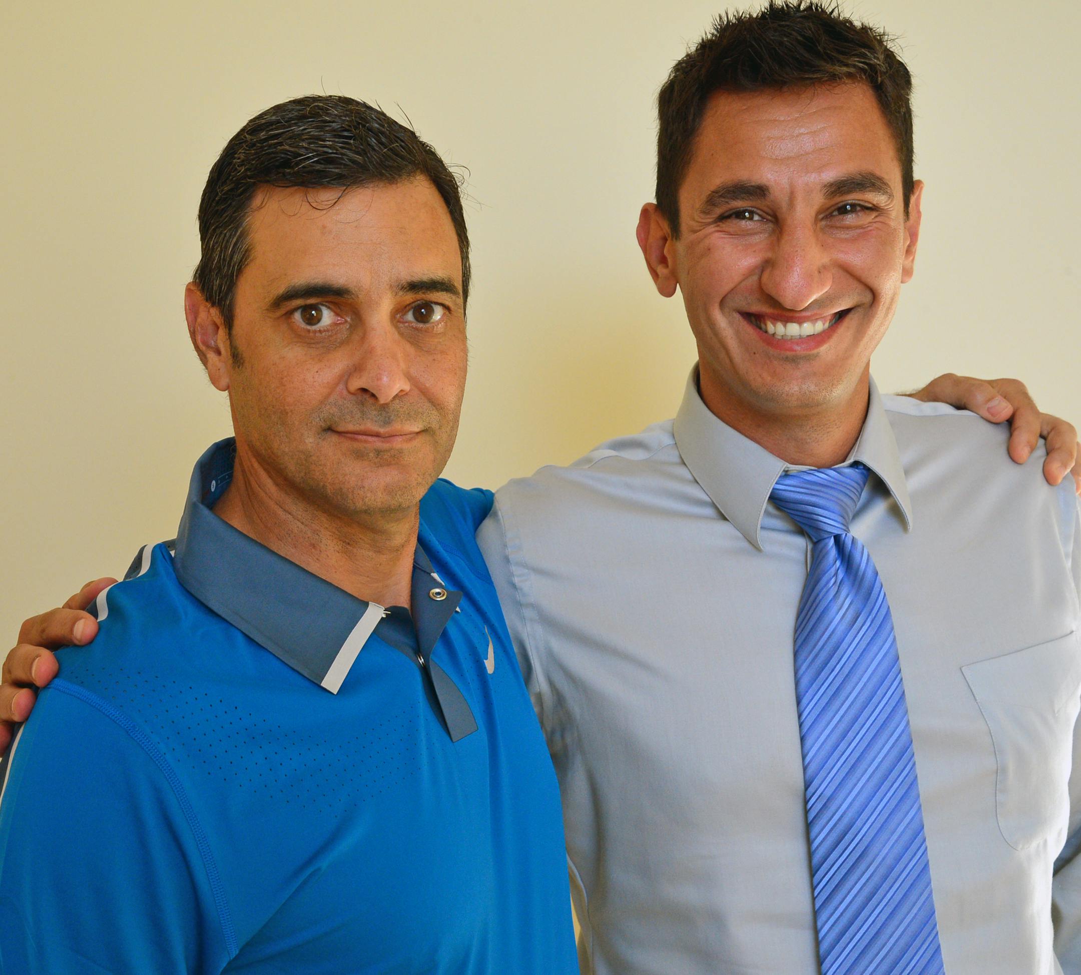 Michael Bauman is a retired Lt. Col. in the Army who was a commander in Iraq. Fadhil was his interpreter. Baumann worked to get Fadhil, who was known as Freddie, to the US where he became an American citizen last year. The two got together to remember their Iraq experiences looking over a documentary project that was produced on Bauman's unit.Richard.Sennott@startribune.com Richard Sennott/Star Tribune Lakeville Minn. Friday 6/20/2014) ** (cq)