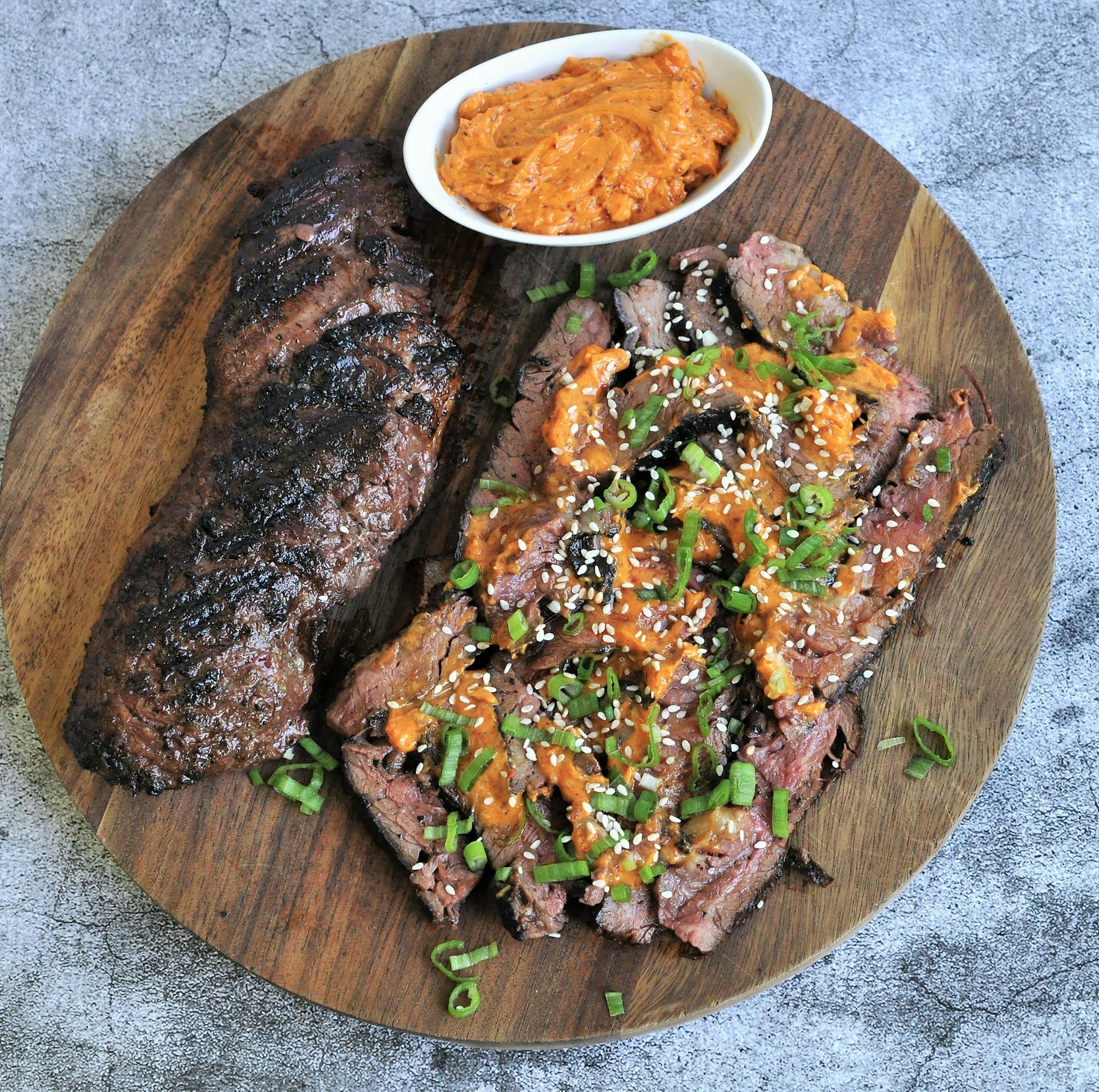 Korean Style Grilled Skirt Steak