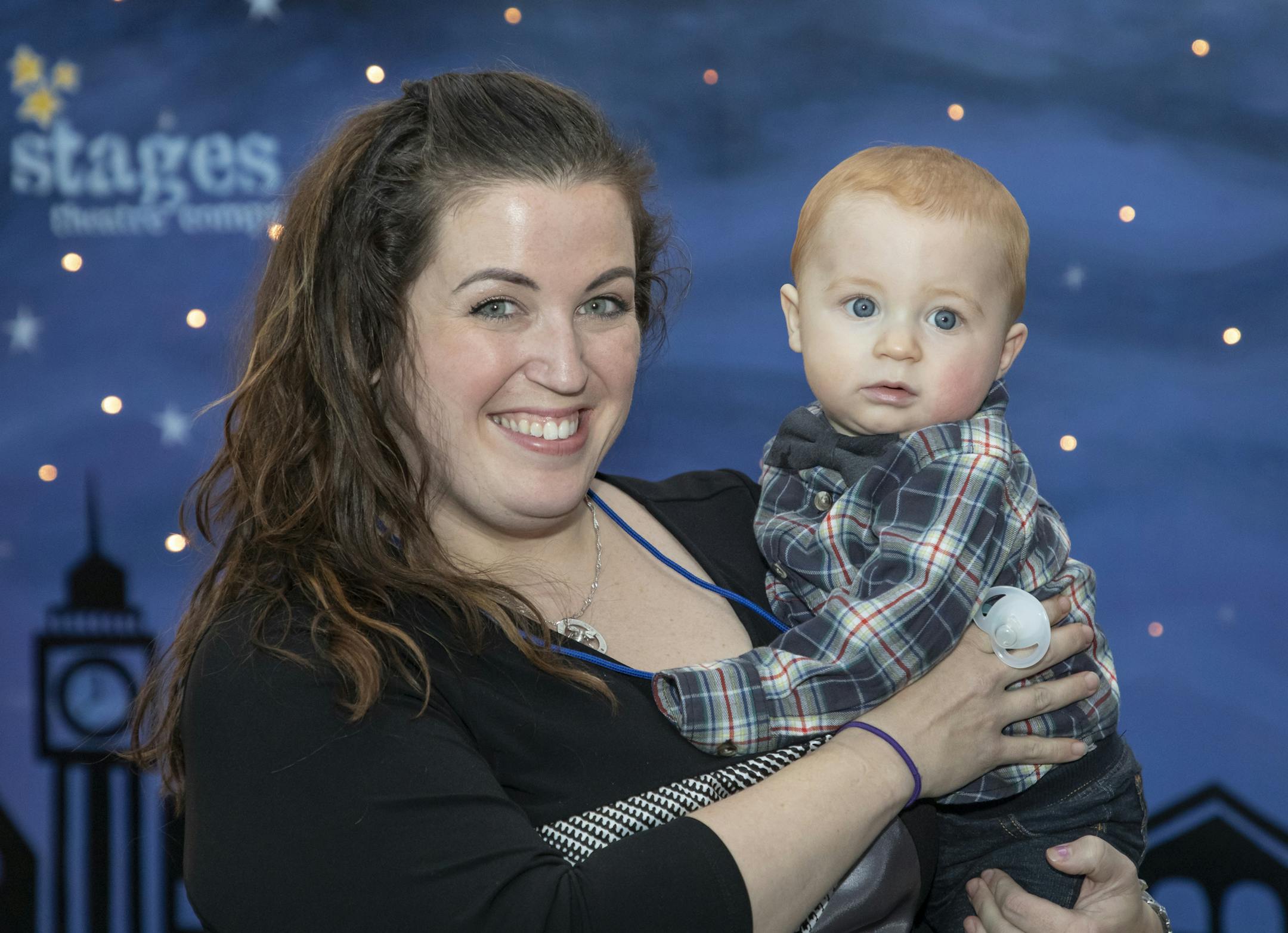 Nikki Theisen and Anders.