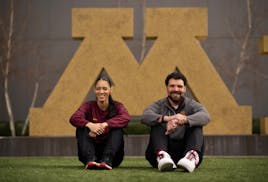 Kiara Buford and Jeremiah Carter rarely have time to sit down. They lead the University of Minnesota on all NIL matters.