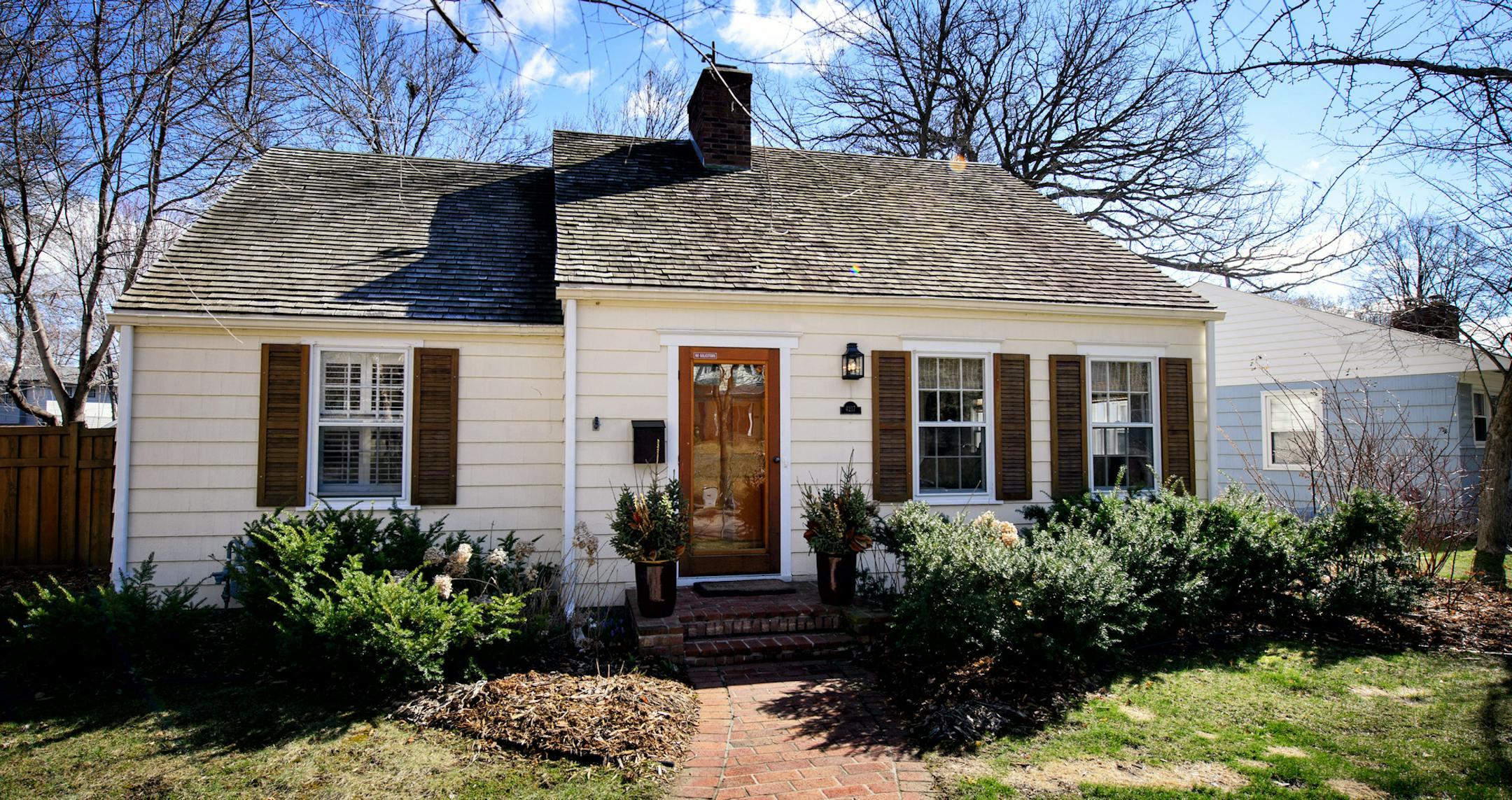 The Linden Hills home of Schelly Braden and her husband, Bryn Vaaler.
