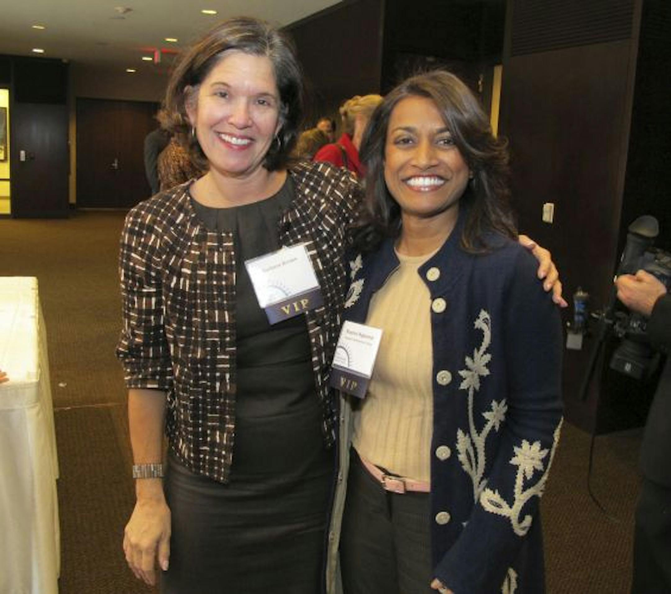 Barbara Brown and Roshini Rajkumar