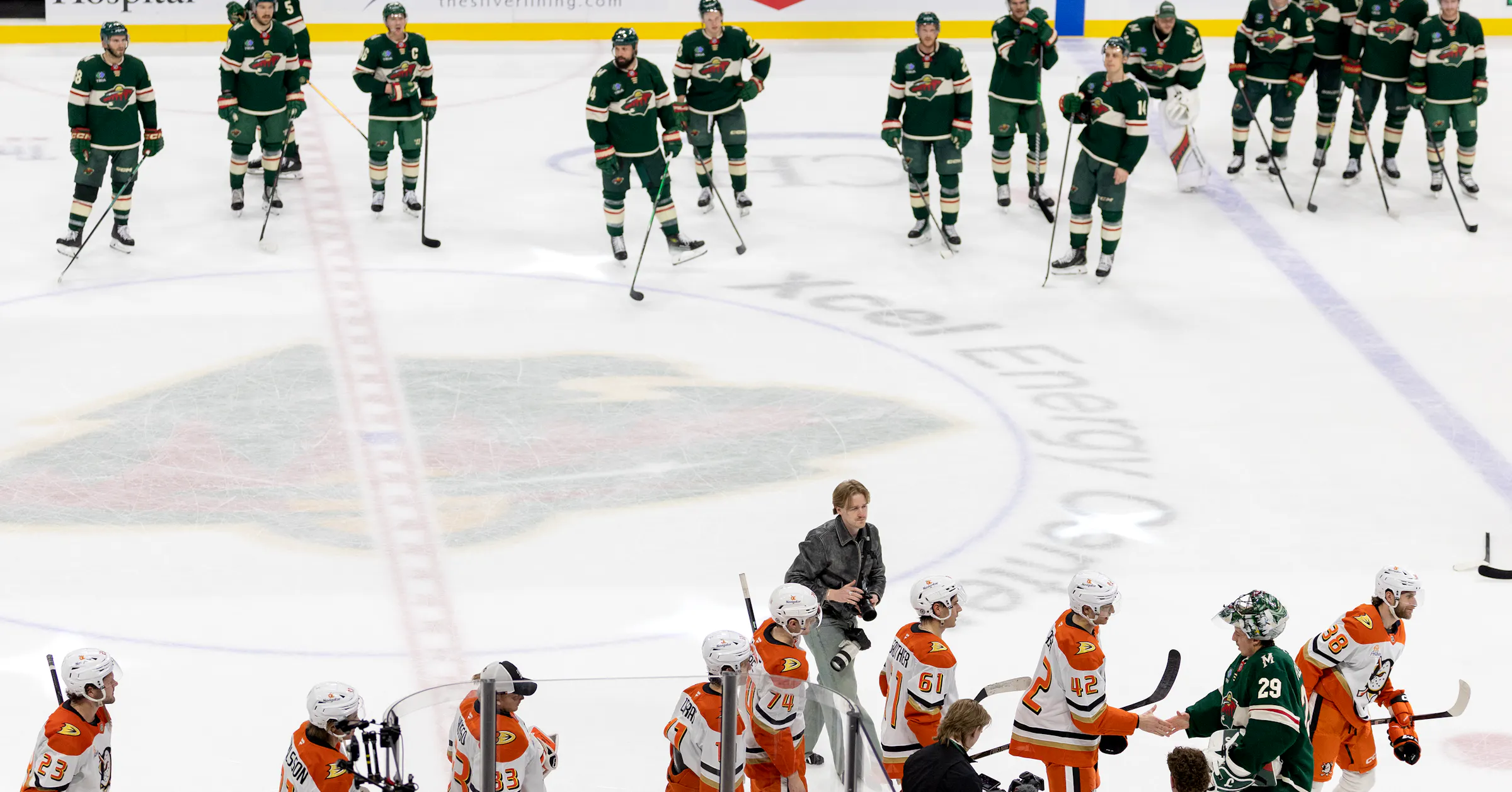 Neal: Wild goalie Filip Gustavsson gets the point, cedes the net to ...