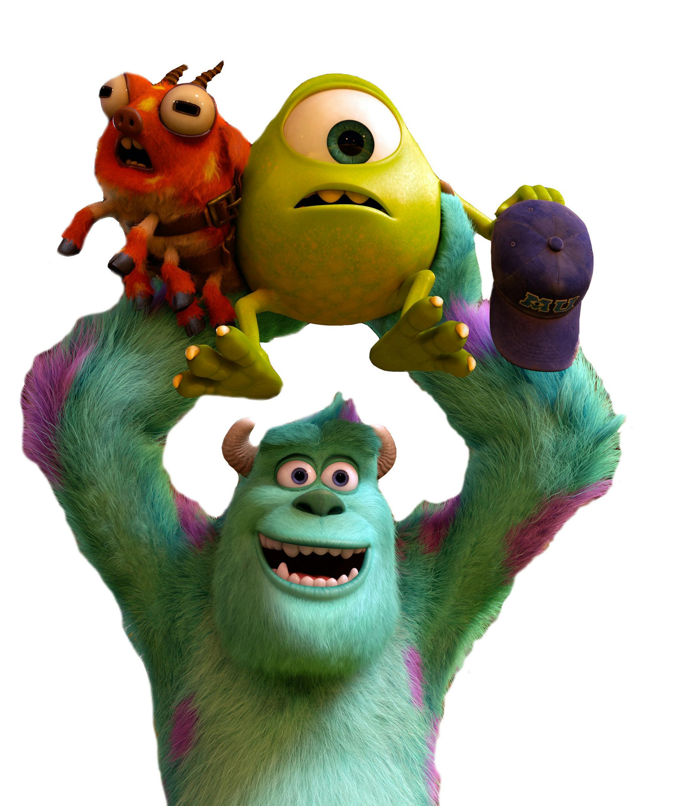 This film publicity image released by Disney-Pixar shows a scene from "Monsters University." (AP Photo/Disney-Pixar) ORG XMIT: MIN2013061714394361 ORG XMIT: MIN1306180830537895 ORG XMIT: MIN1306191248468273