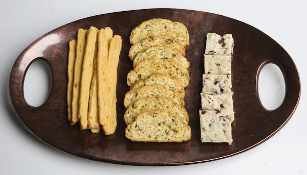 Three cheesy appetizers to keep on hand during the holiday season, photographed in the studio in Minneapolis, Minn., on Wednesday, November 5, 2014. ]