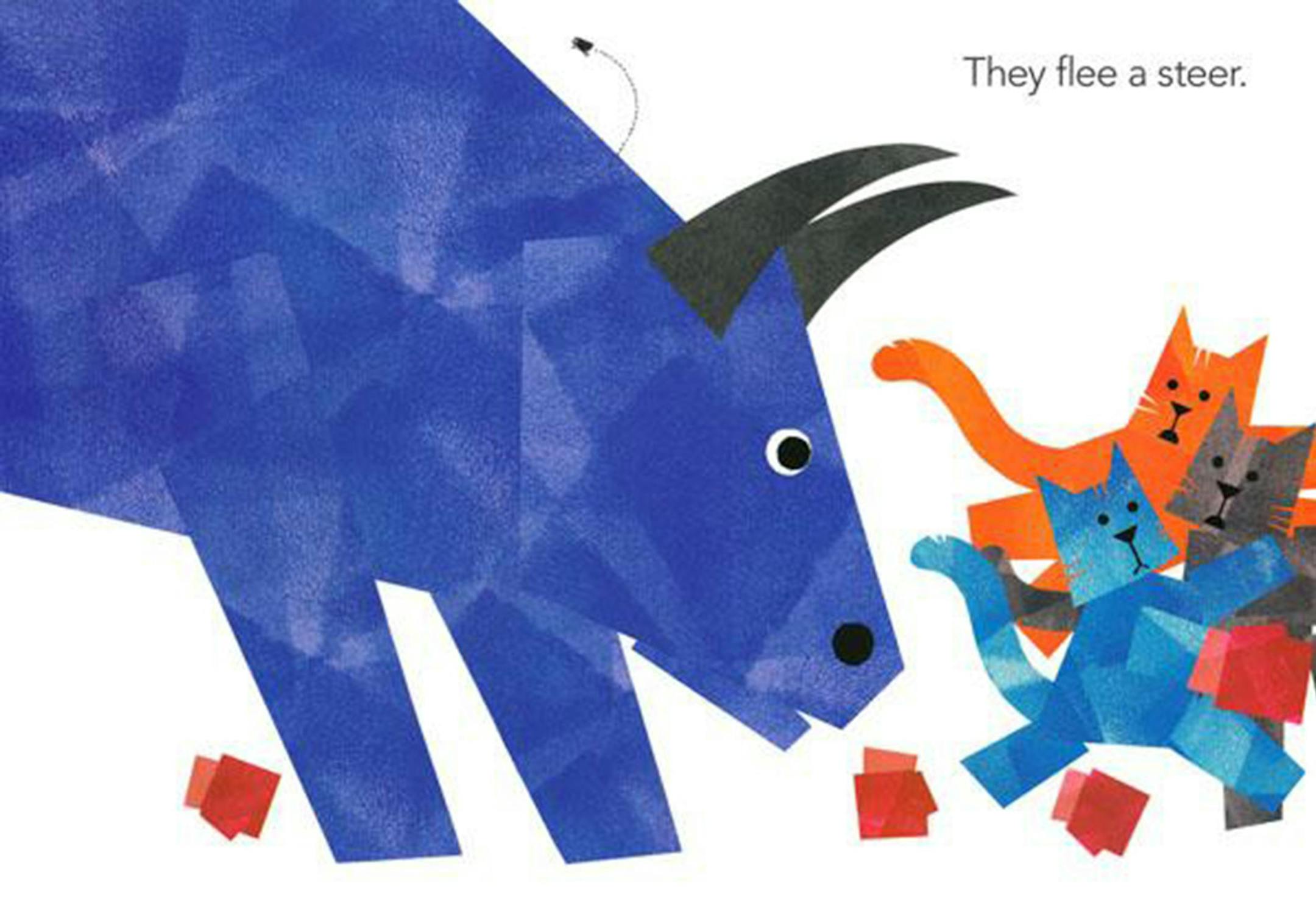 Page from Michael Hall's "Cat Tale"