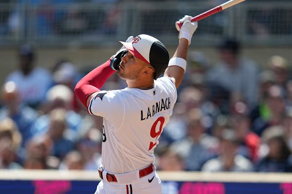 Trevor Larnach was mired in a 4-for-26 week, which included 15 strikeouts, before being optioned to Class AAA on Friday.