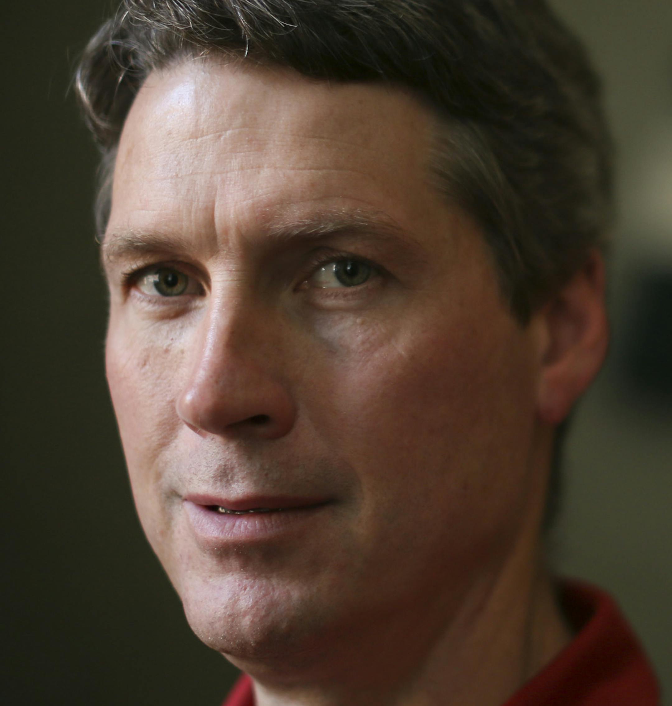 Minnesota Wild General Manager Chuck Fletcher was the guy who put together the deals for the top two players in the free agent Class of 2012, agreeing to 13-year contracts with both Zach Parise and Ryan Suter. Fletcher, photographed in his office at the Wild headquarters in St. Paul, Minn. Thursday, July 5 2012. ] JEFF WHEELER ‚Ä¢ jeff.wheeler@startribune.com ORG XMIT: MIN2013010617430969