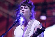 Angel Olsen performs at the 2015 Coachella Music and Arts Festival on Sunday, April 12, 2015, in Indio, Calif. (Photo by Rich Fury/Invision/AP) ORG XM