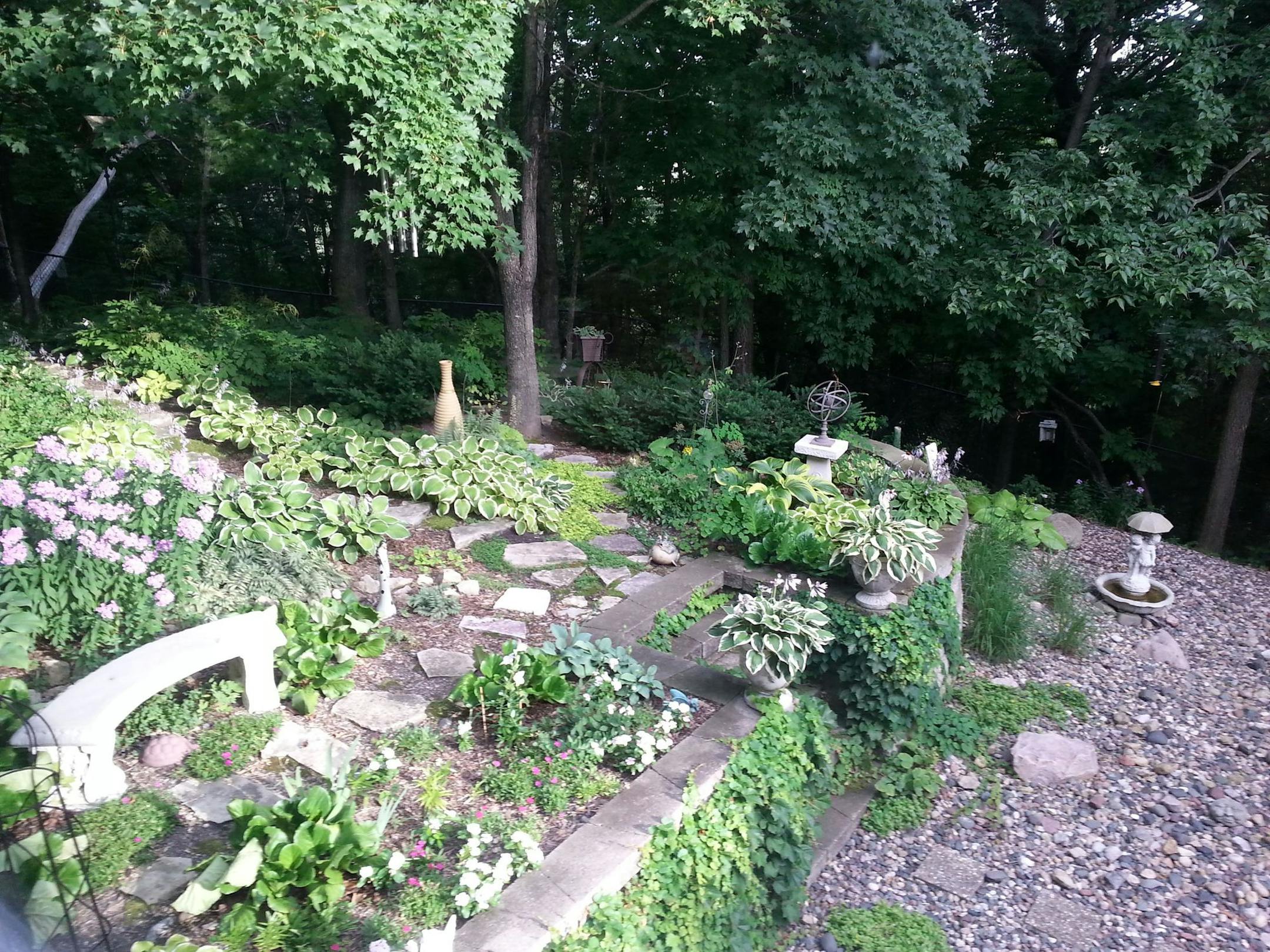 provided photo Gardens tended by Nancy Reichert-Sisson, Bloomington.