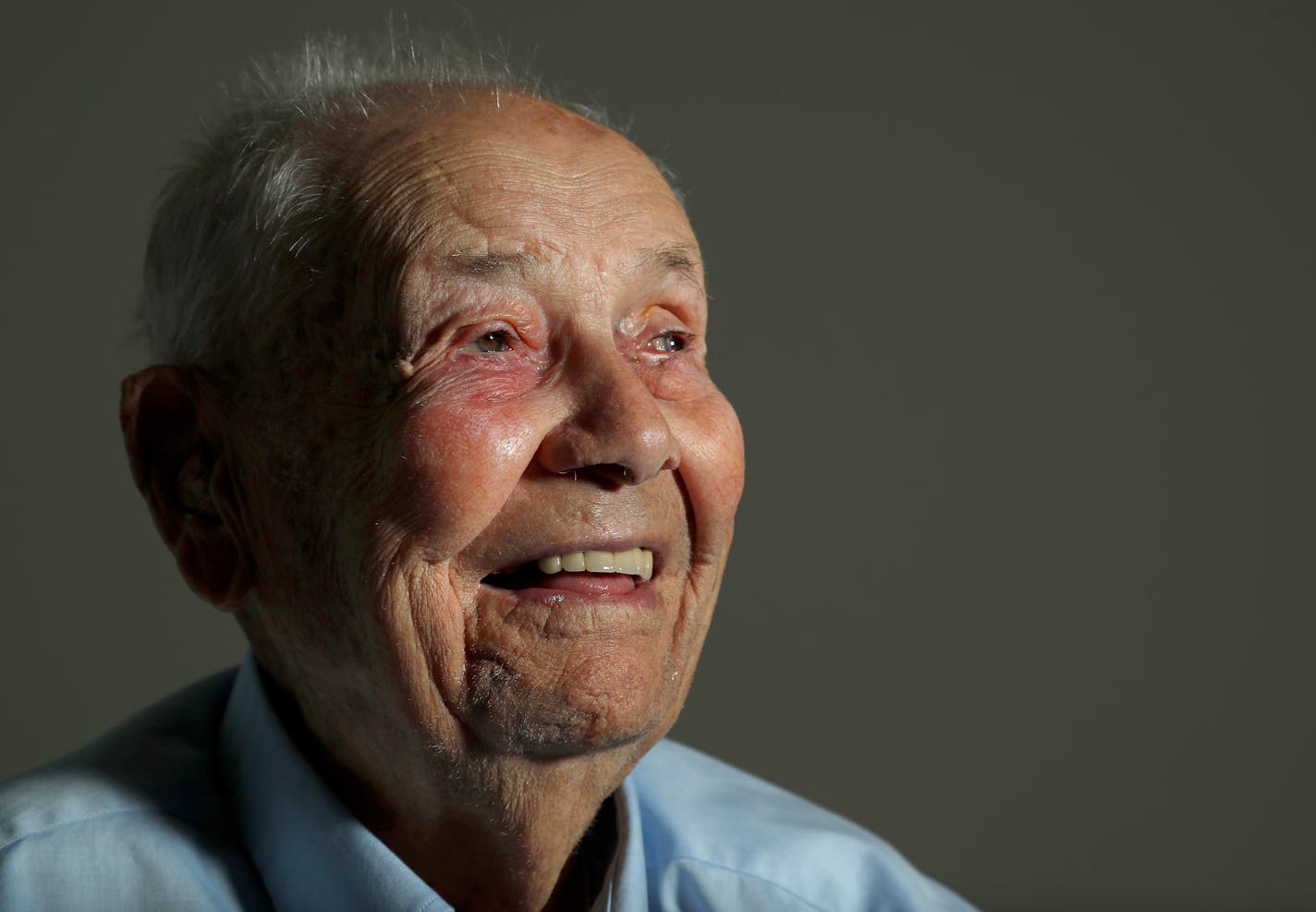 John Kundla, shown in June of 2016, died Sunday in Minneapolis at age 101. The Basketball Hall of Famer led the Minneapolis Lakers league titles. He also was a standout player and coach for the Gophers.