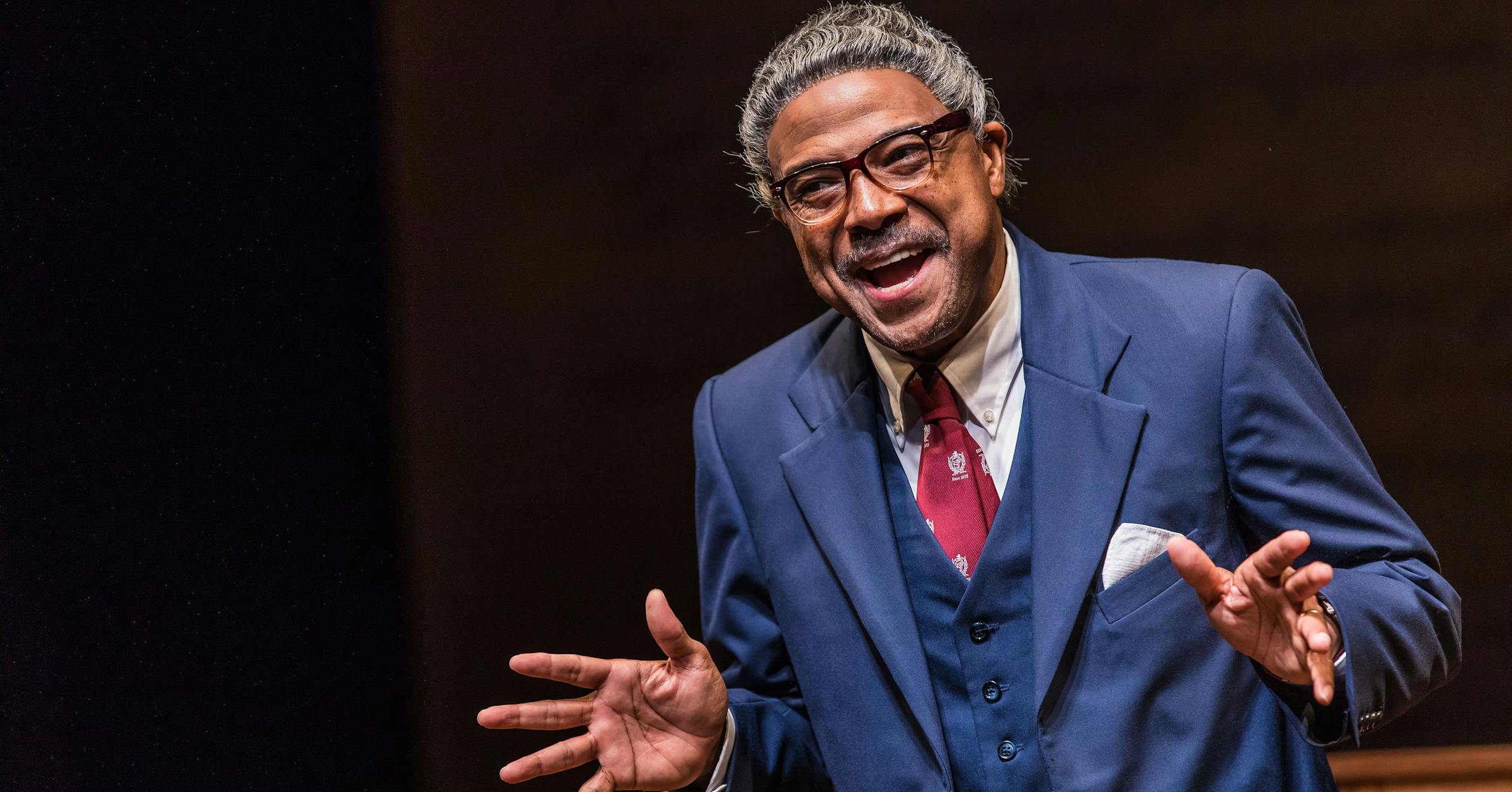 How does a play humanize an icon?