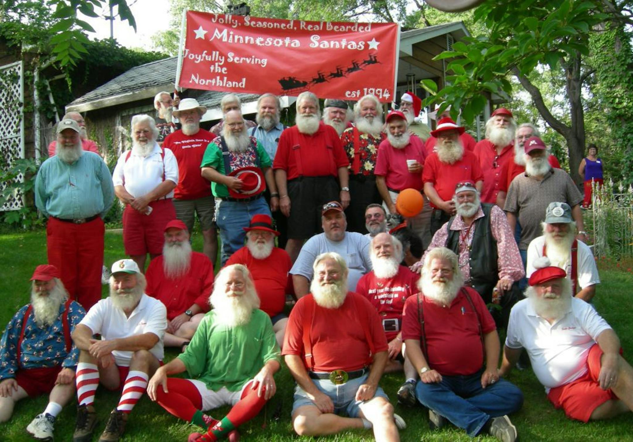 Credit: Minnesota Real-Bearded Santas 2009 Minnesota Santa BBQ. Minnesota Real-Bearded Santas.