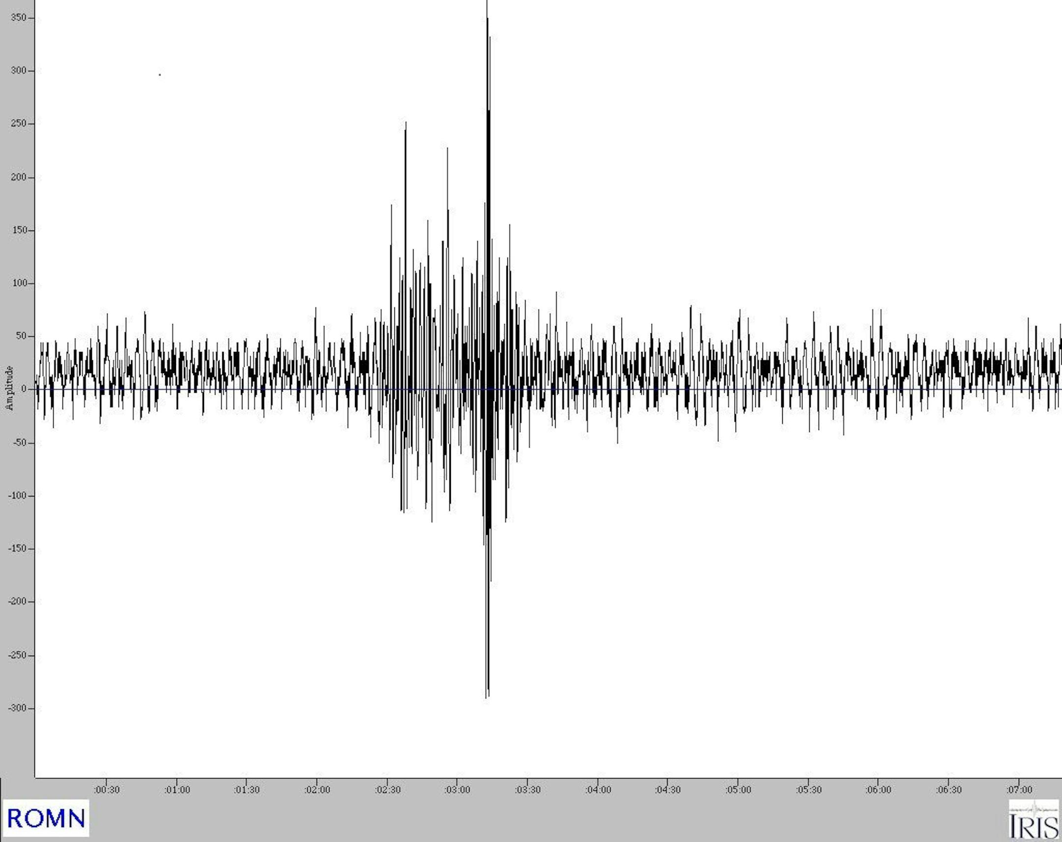 Seismic-monitoring equipment in Rochester detected the vibration from the blast in Mankato.