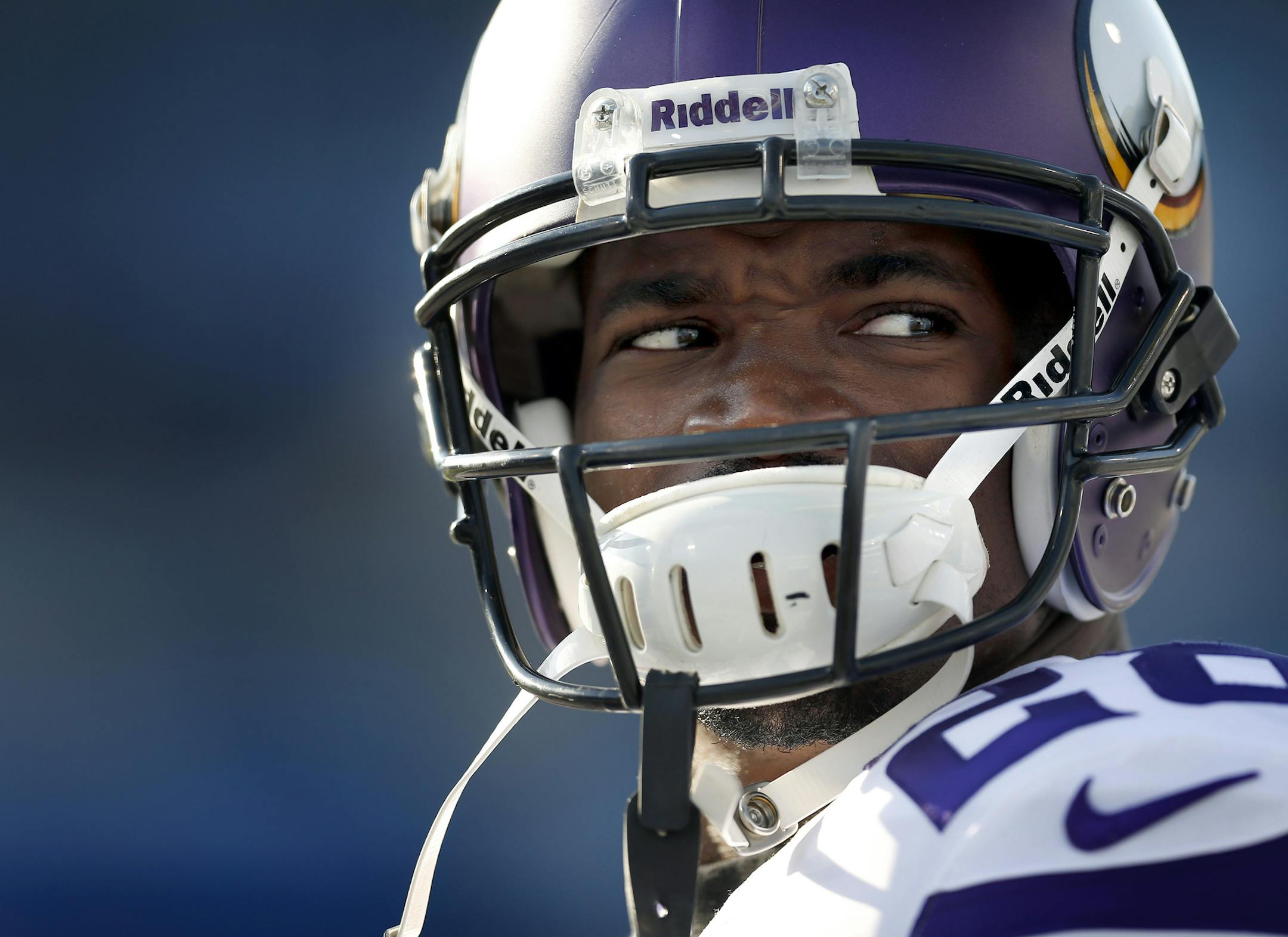 Vikings running back Adrian Peterson
