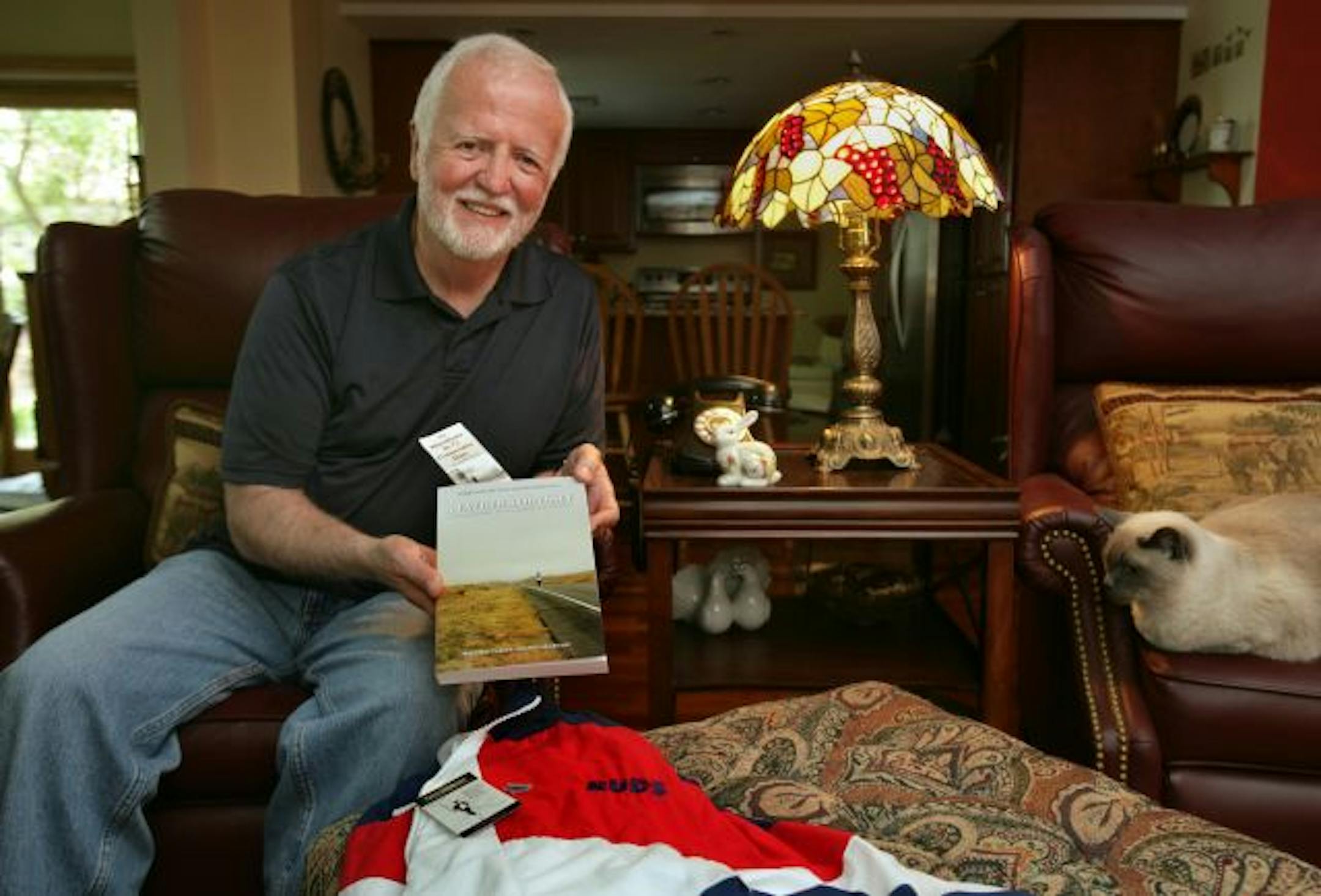 Terry Hitchcock at his home in Prior Lake.