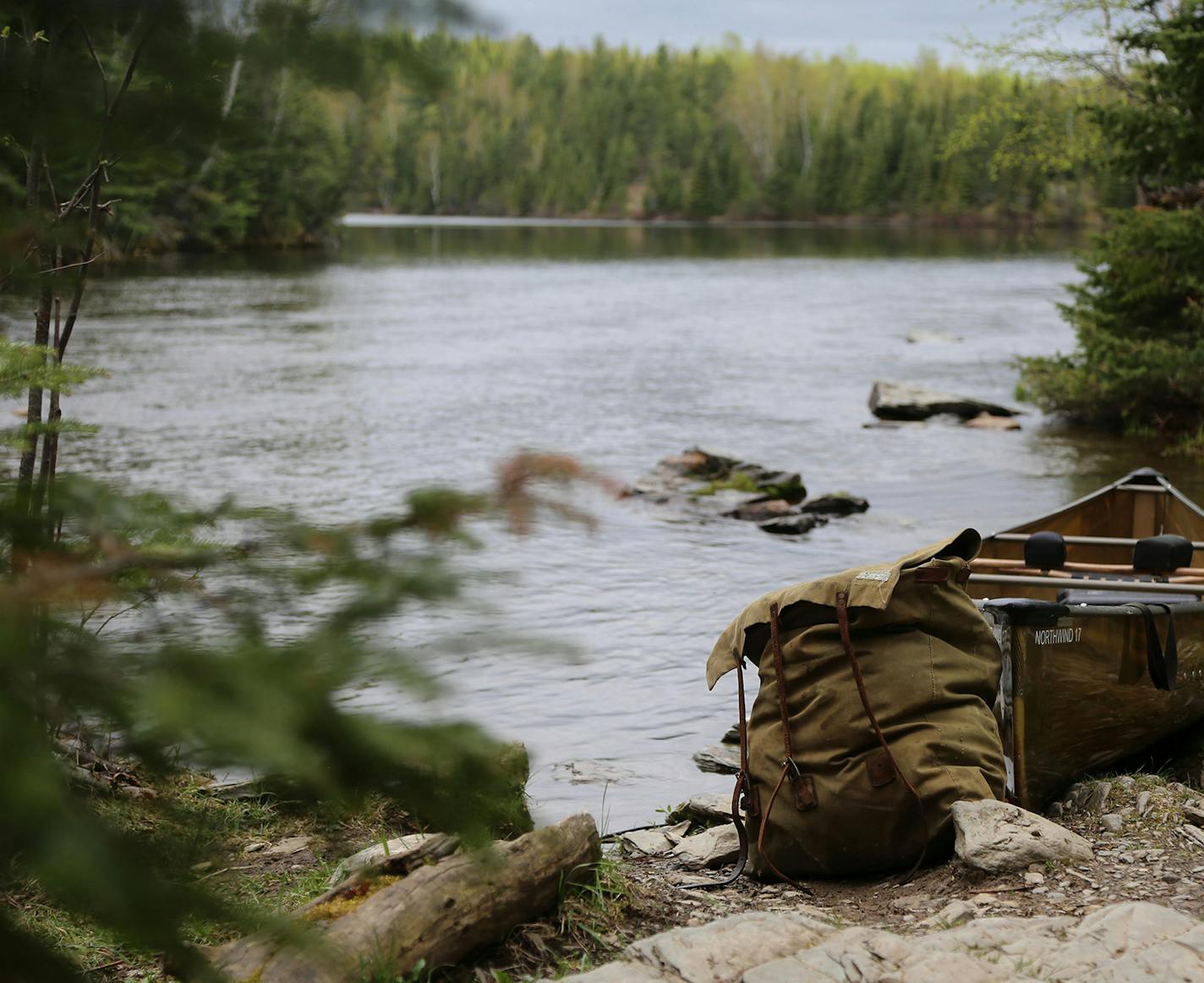 A group of Girl Scouts from the Chicago area are back at their base camp with no serious injuries after being evacuated from the Boundary Waters Canoe Area Wilderness, here in a file image, on Saturday, July 27, 2019. (Dennis Anderson/Minneapolis Star Tribune/TNS) ORG XMIT: 1373643