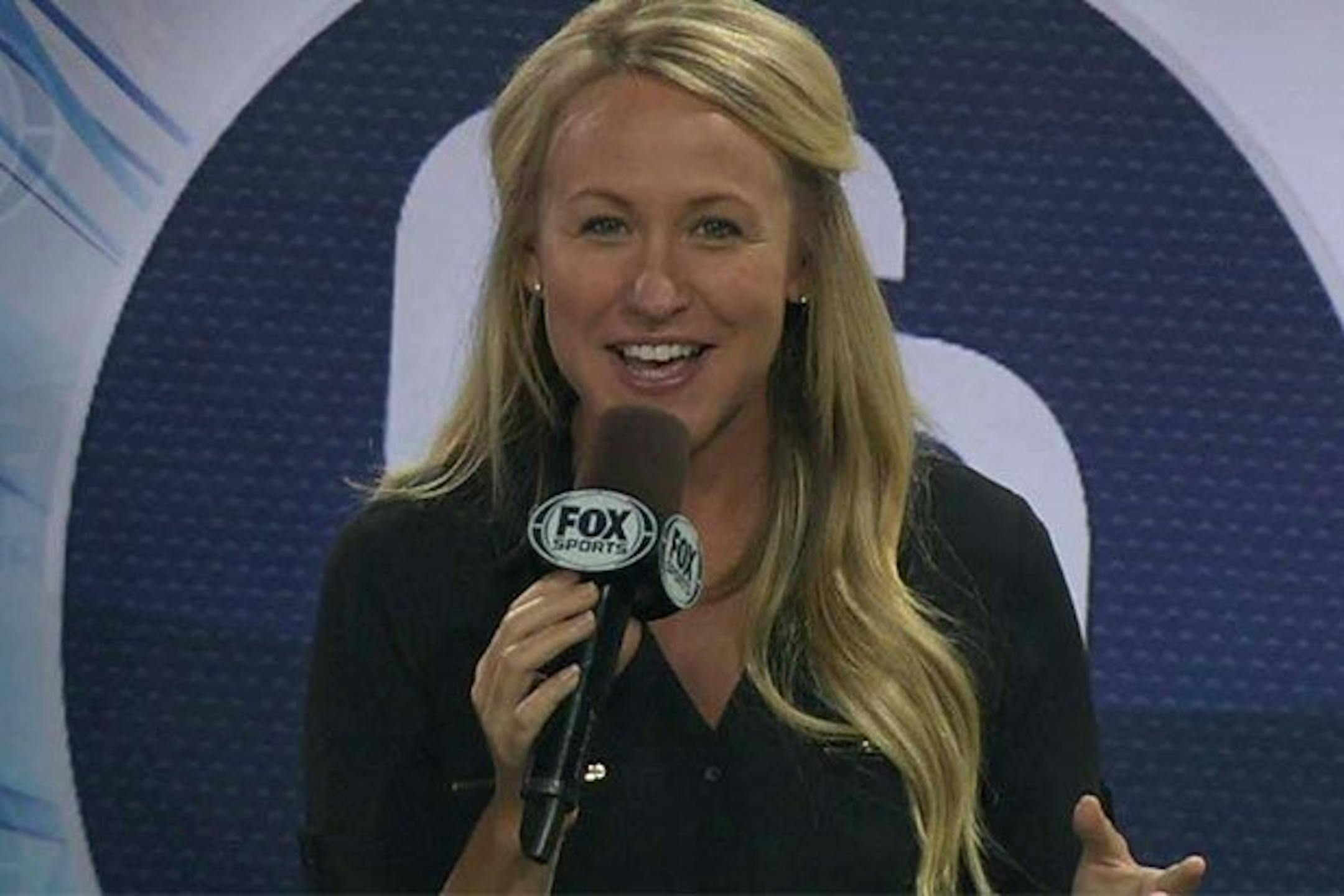 Former Fox Sports reporter Kris Budden says she wore baggy clothes and coats to hide her pregnancy.