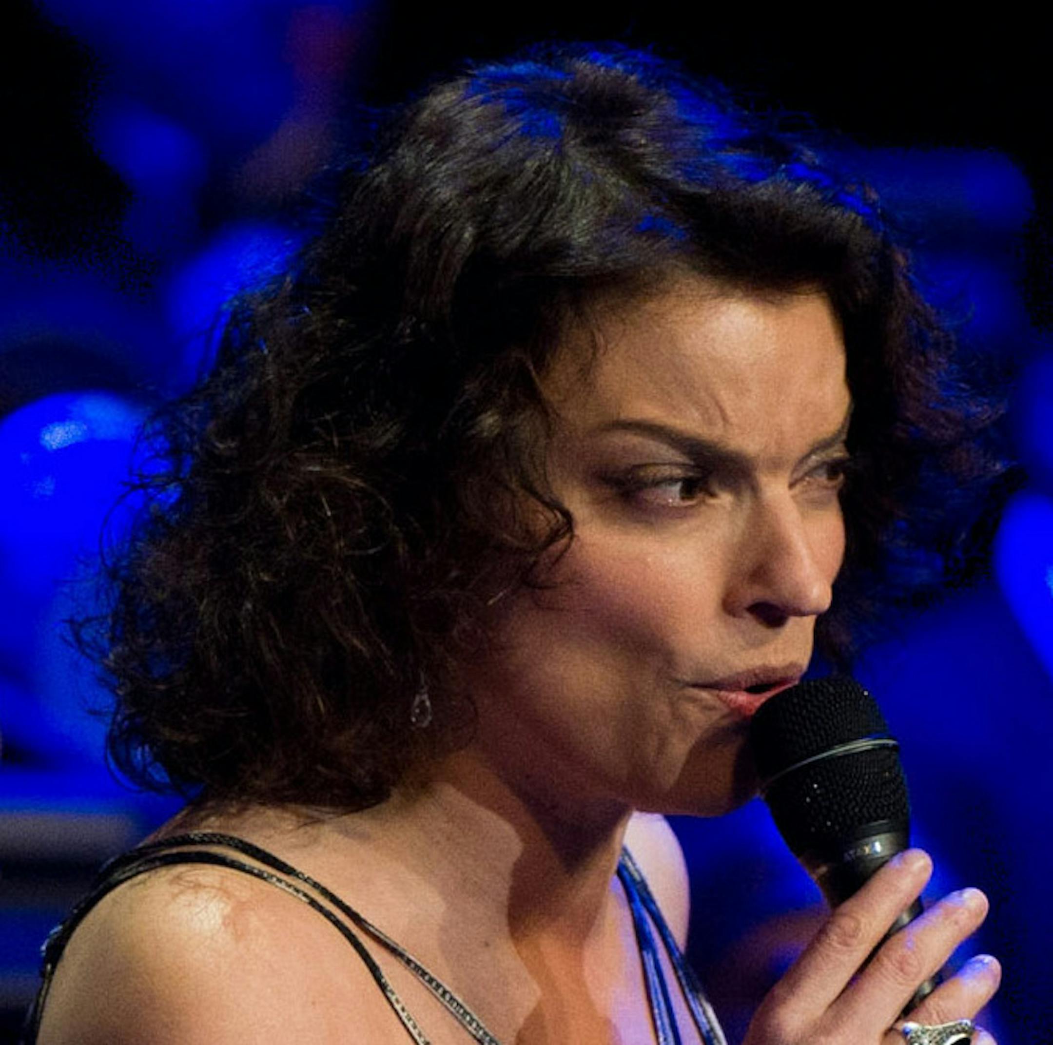 Jimmy Heath, left, and Roberta Gambarini perform at the National Endowment for the Arts Jazz Master Awards Ceremony and Concert held in New York, Tuesday, Jan. 11, 2011. (AP Photo/Charles Sykes)