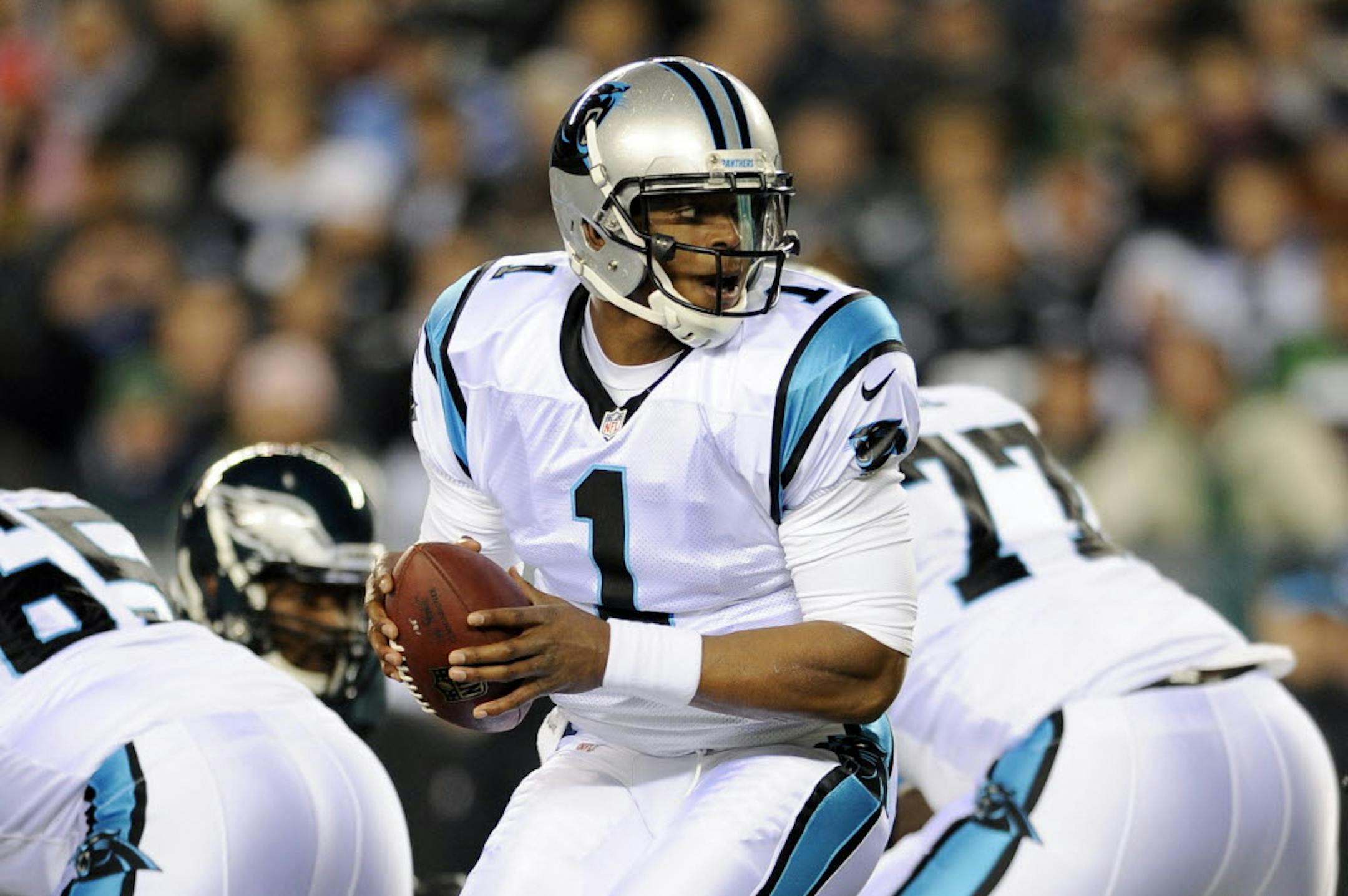 Carolina Panthers quarterback Cam Newton.