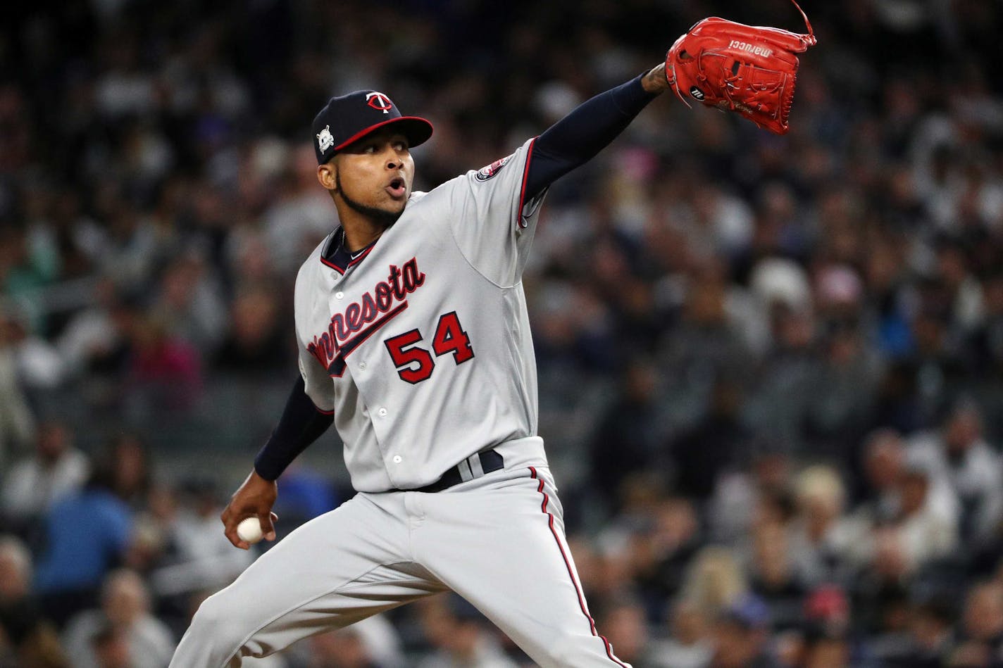 Minnesota Twins starting pitcher Ervin Santana