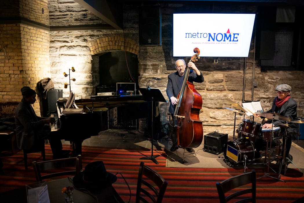 The StableMates performed at Fingal's Cave in St. Paul. The underground, 50-person-capacity music venue lies below MetroNOME brewery.