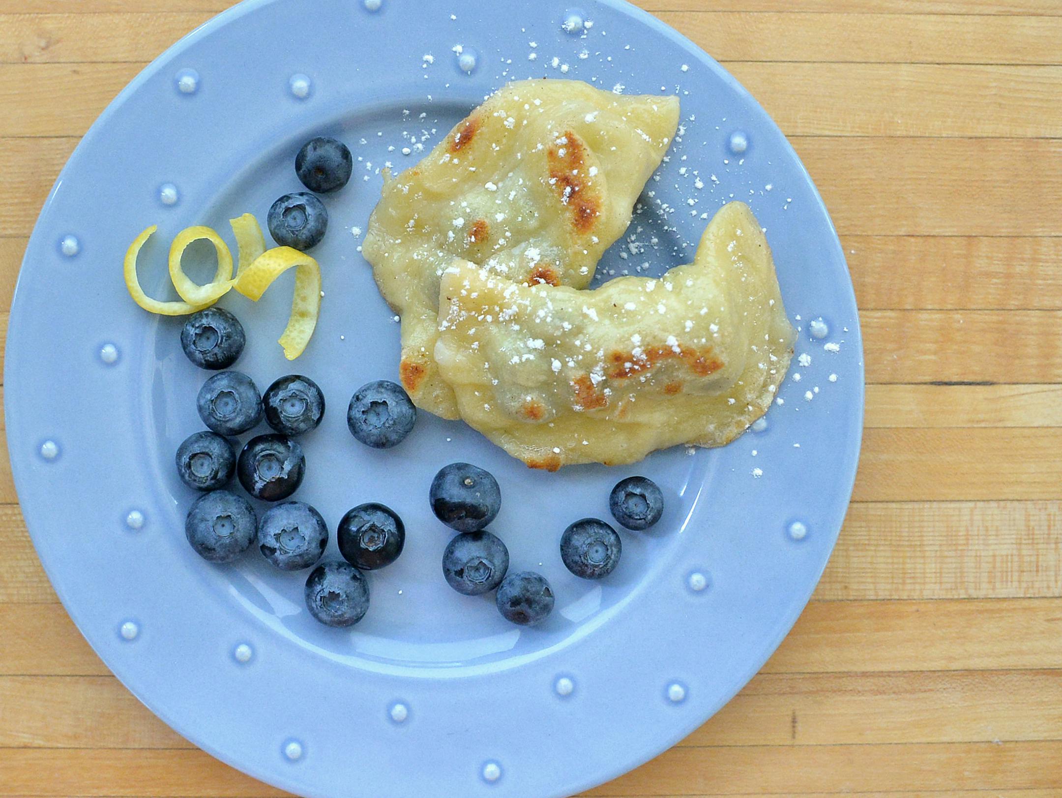 Blueberry pierogies. ] (SPECIAL TO THE STAR TRIBUNE/BRE McGEE)