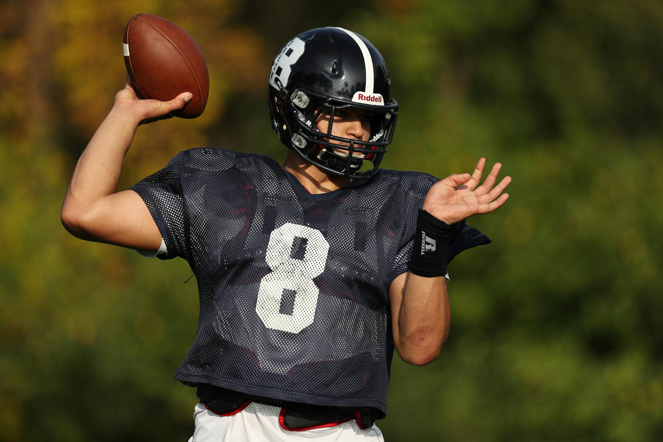 Breck quarterback David Roddy.